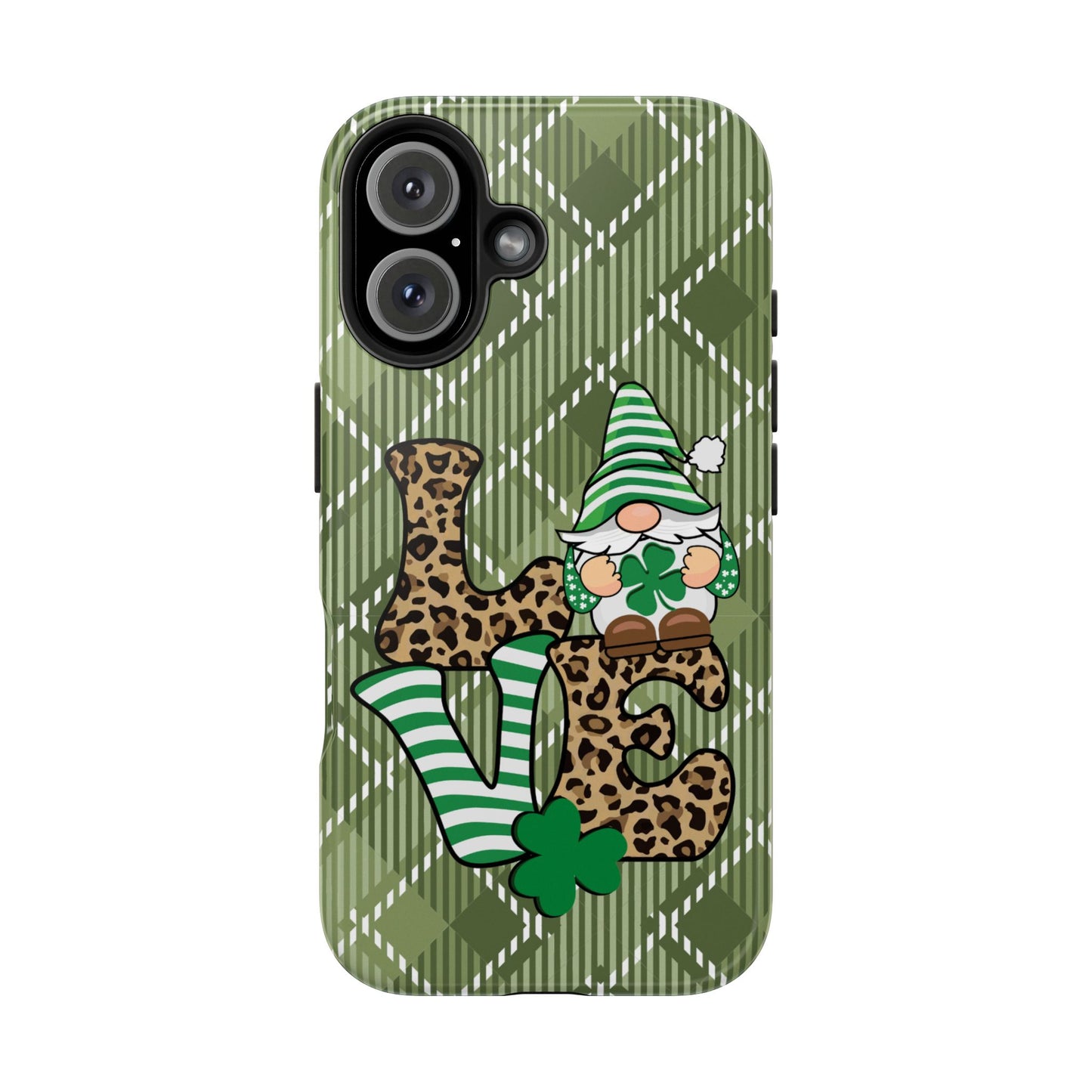 Cute St. patty's day-Gnome Phone Case- Irish Love