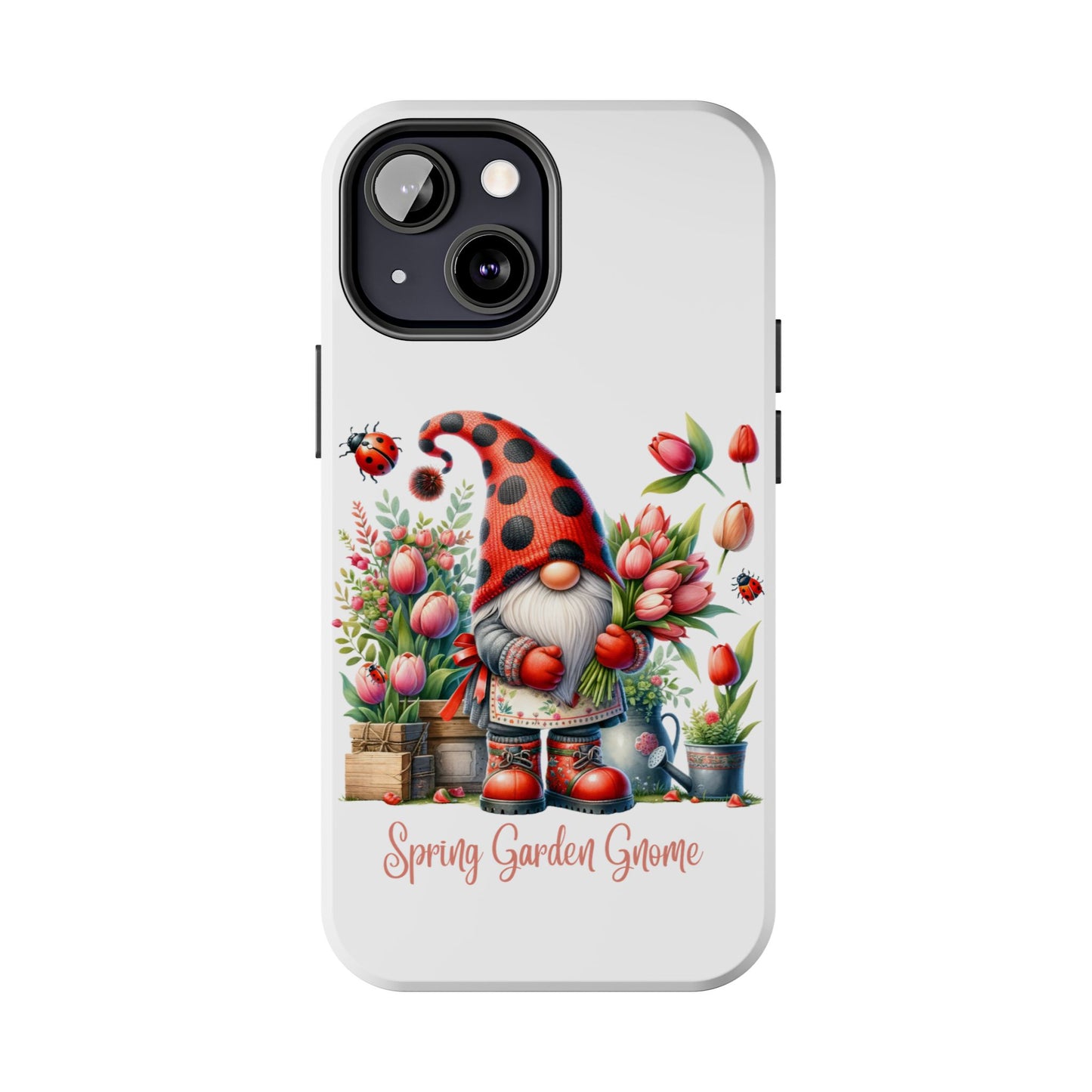 Spring garden Gnome Phone Case for iPhones