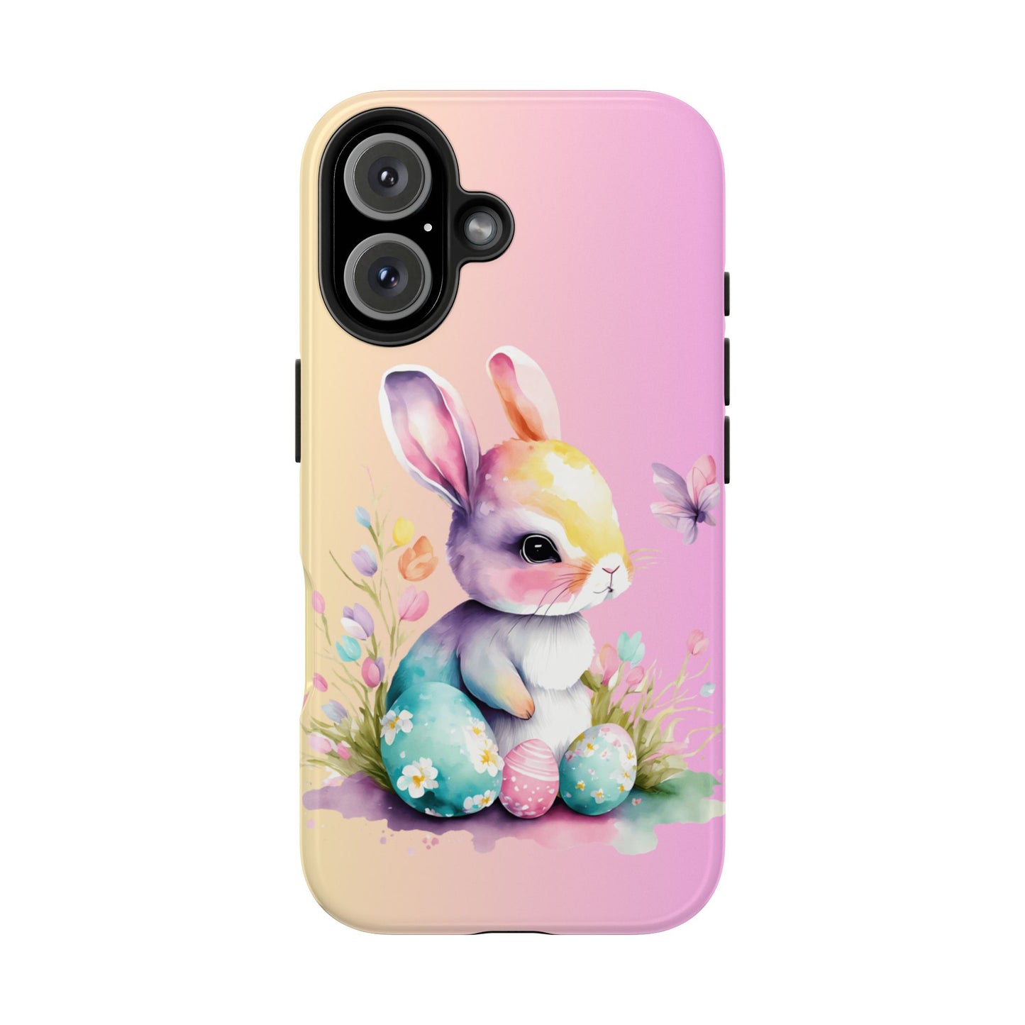 Pastel Spring Easter bunny Phone Case iPhone compatible