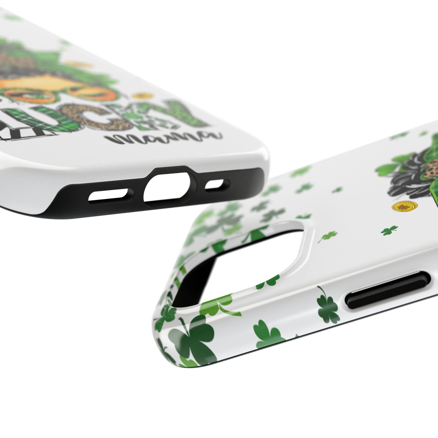 St. Patrick's phone case- "One lucky mama"- Compatible with iPhone