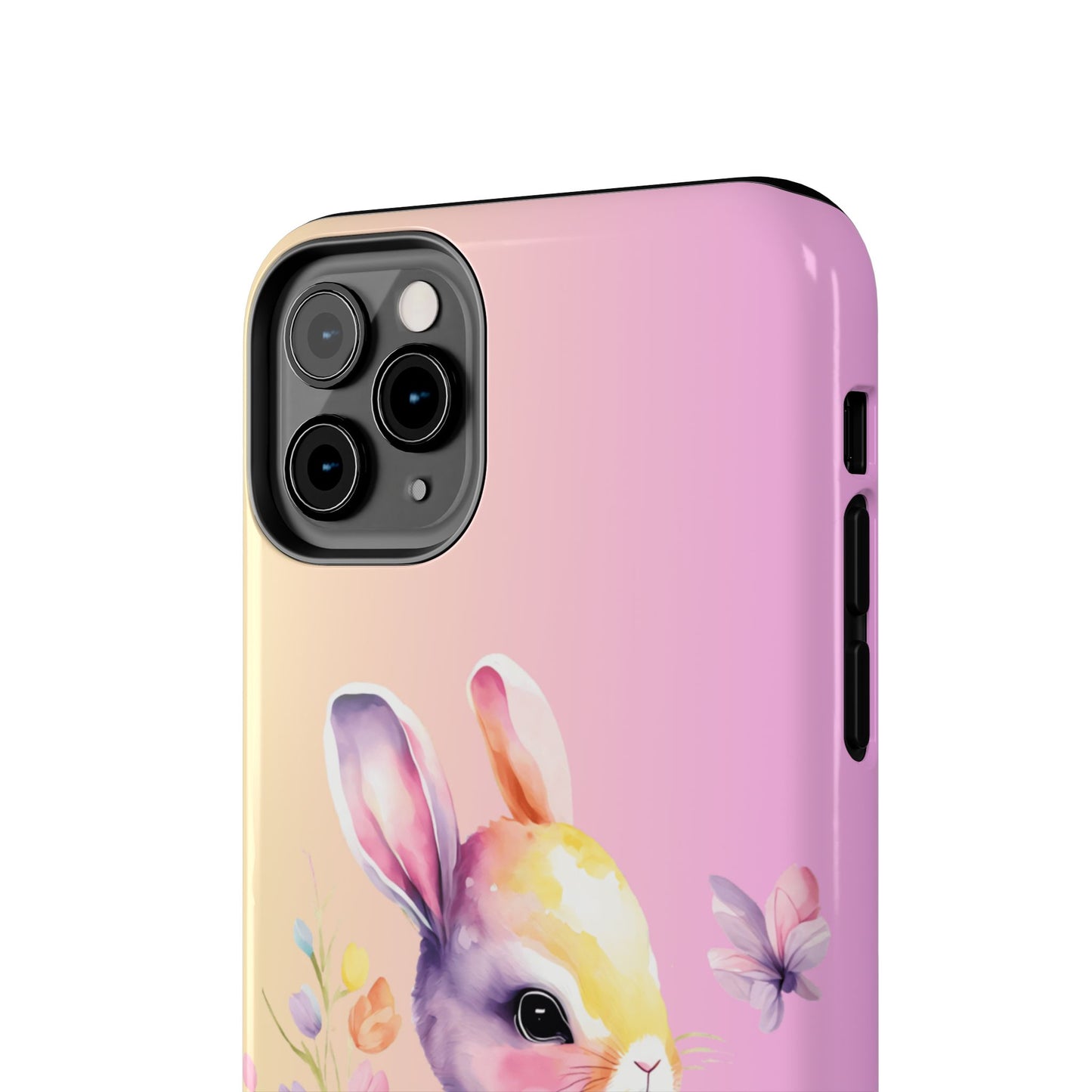 Pastel Spring Easter bunny Phone Case iPhone compatible