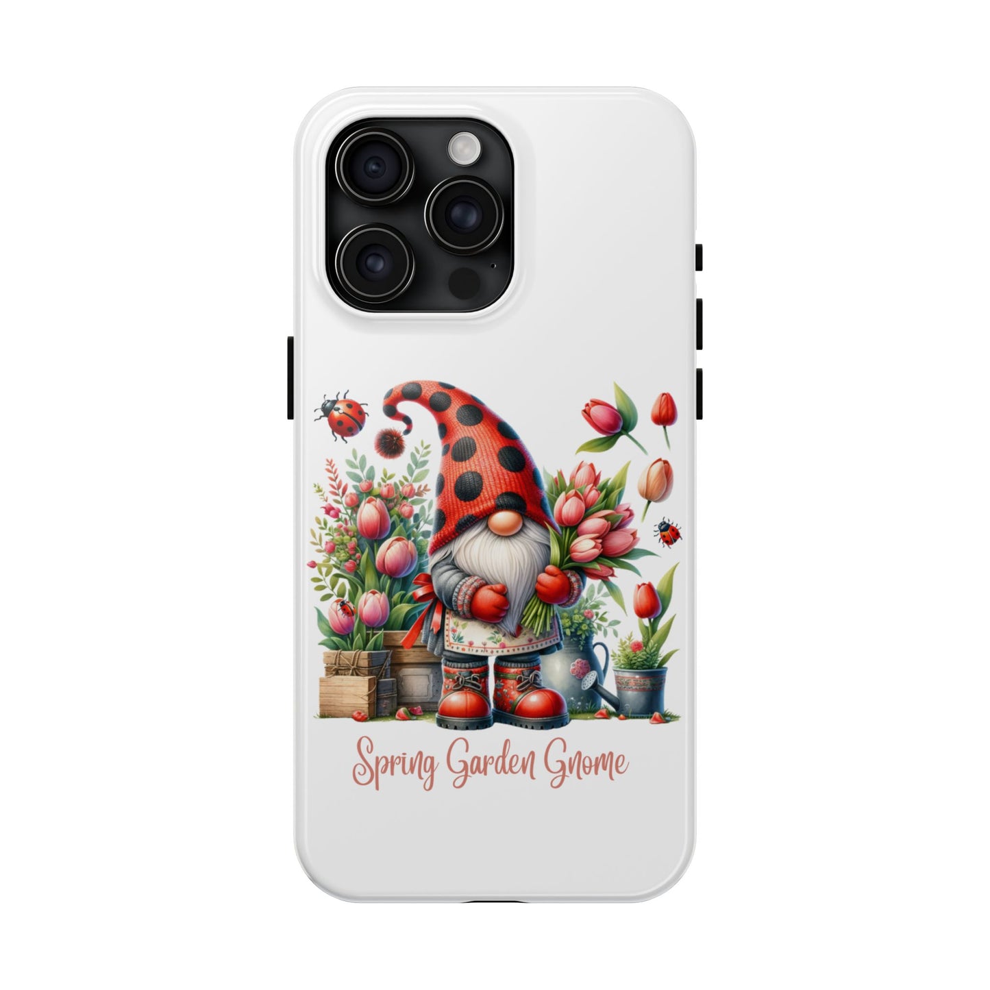 Spring garden Gnome Phone Case for iPhones