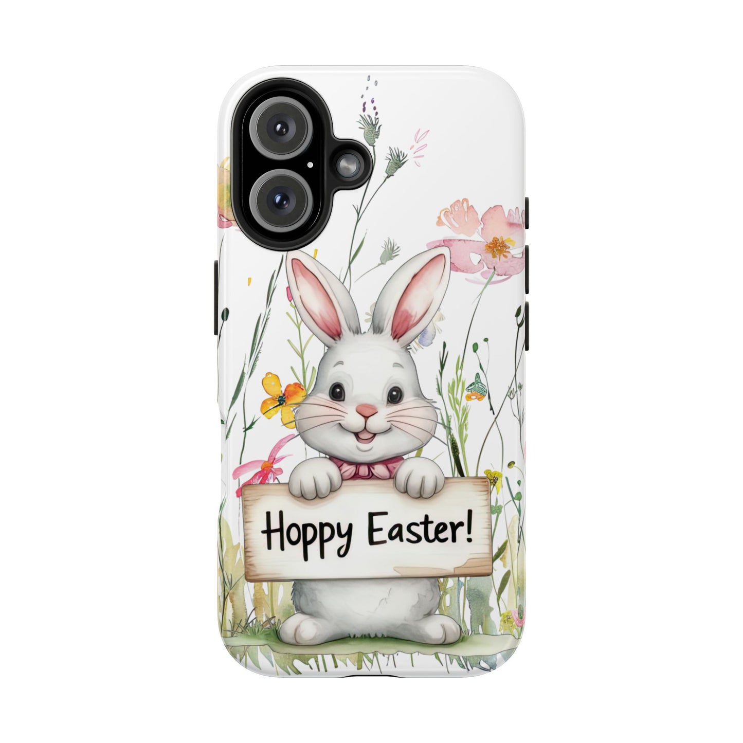 Spring hoppy Easter bunny Phone Case iPhone compatible
