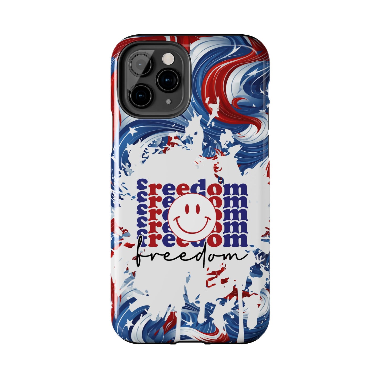 Freedom 4th of July phone case- iPhone compatible models 11-16