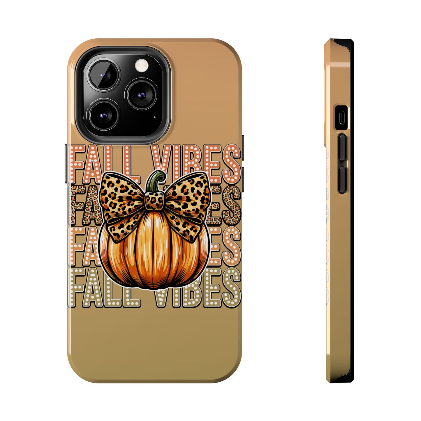 Fall Vibes, Halloween themed iPhone case Models 11-15