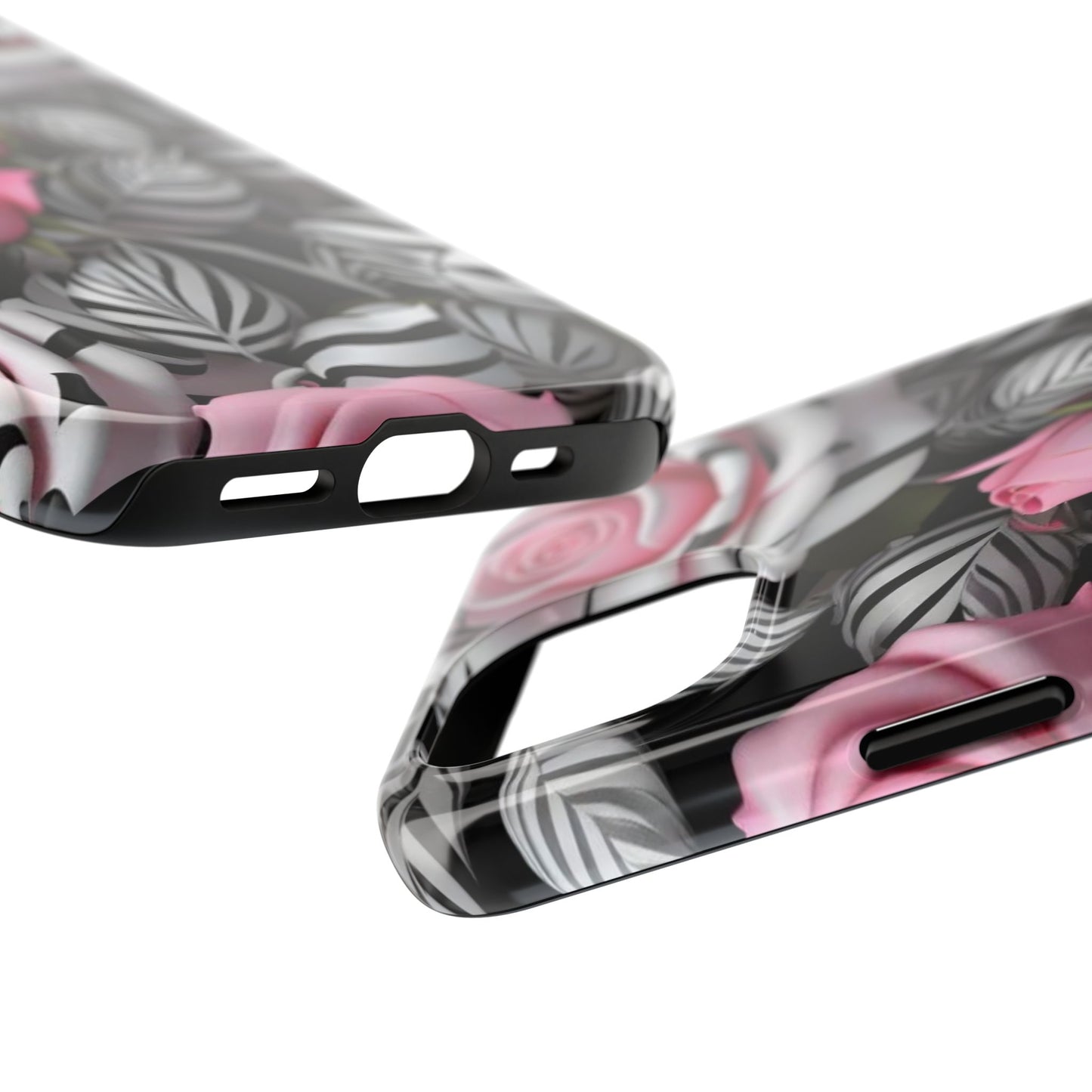 Zebra rose iPhone case Models 11-16