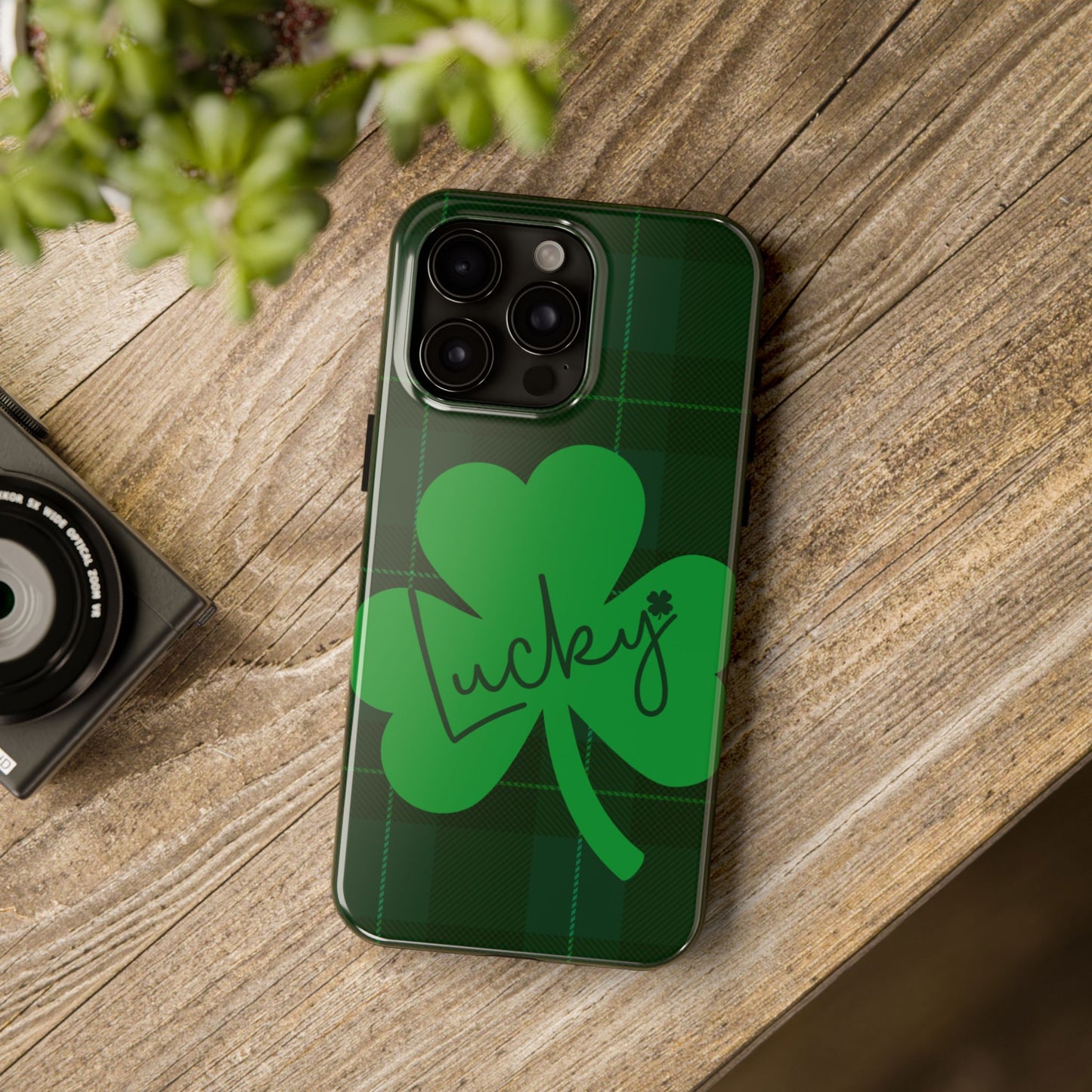 St. Patty's Phone Case- LUCKY- iPhone compatible