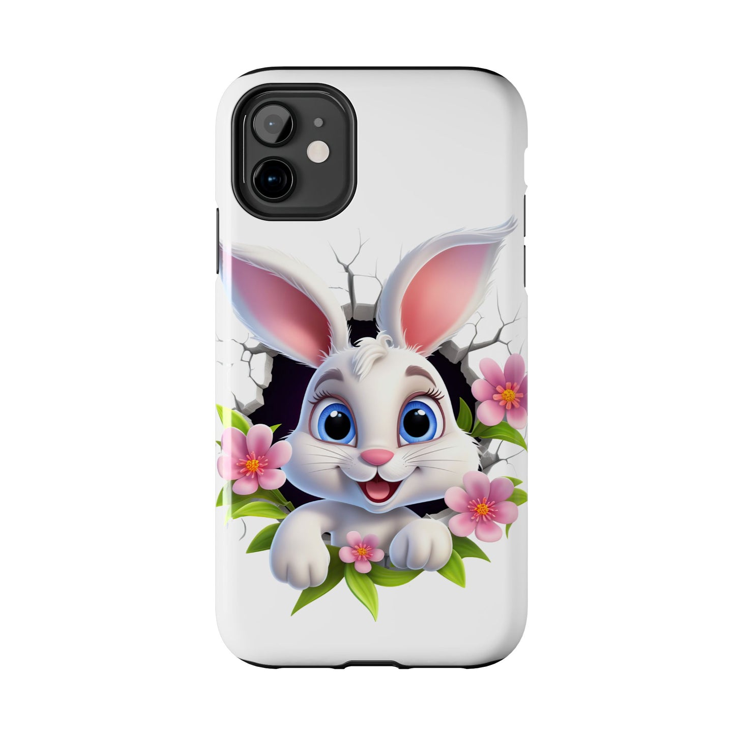 Spring Easter bunny Phone Case compatible with iPhone