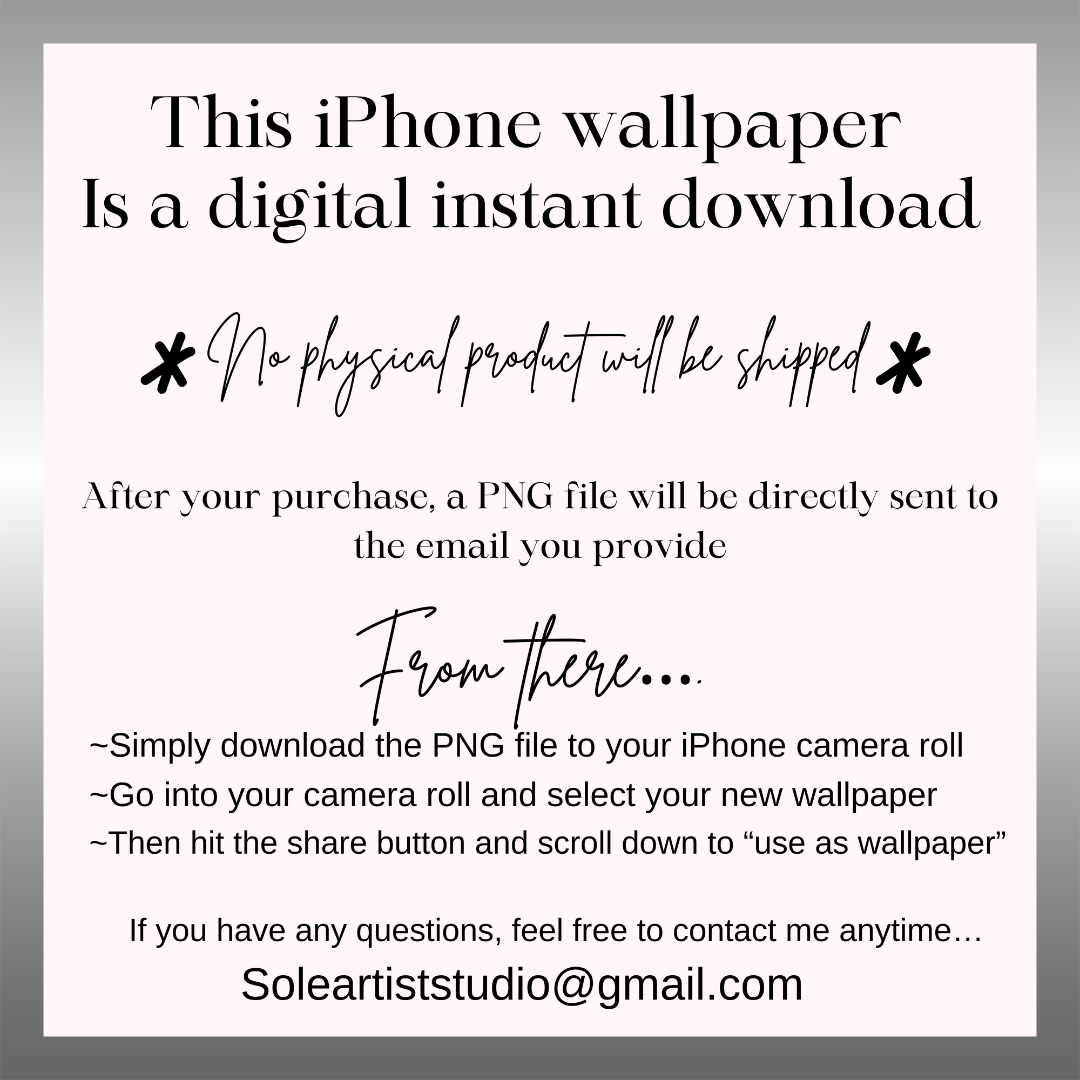 Easter Bunny tail wallpaper iPhone lock screen art digital download