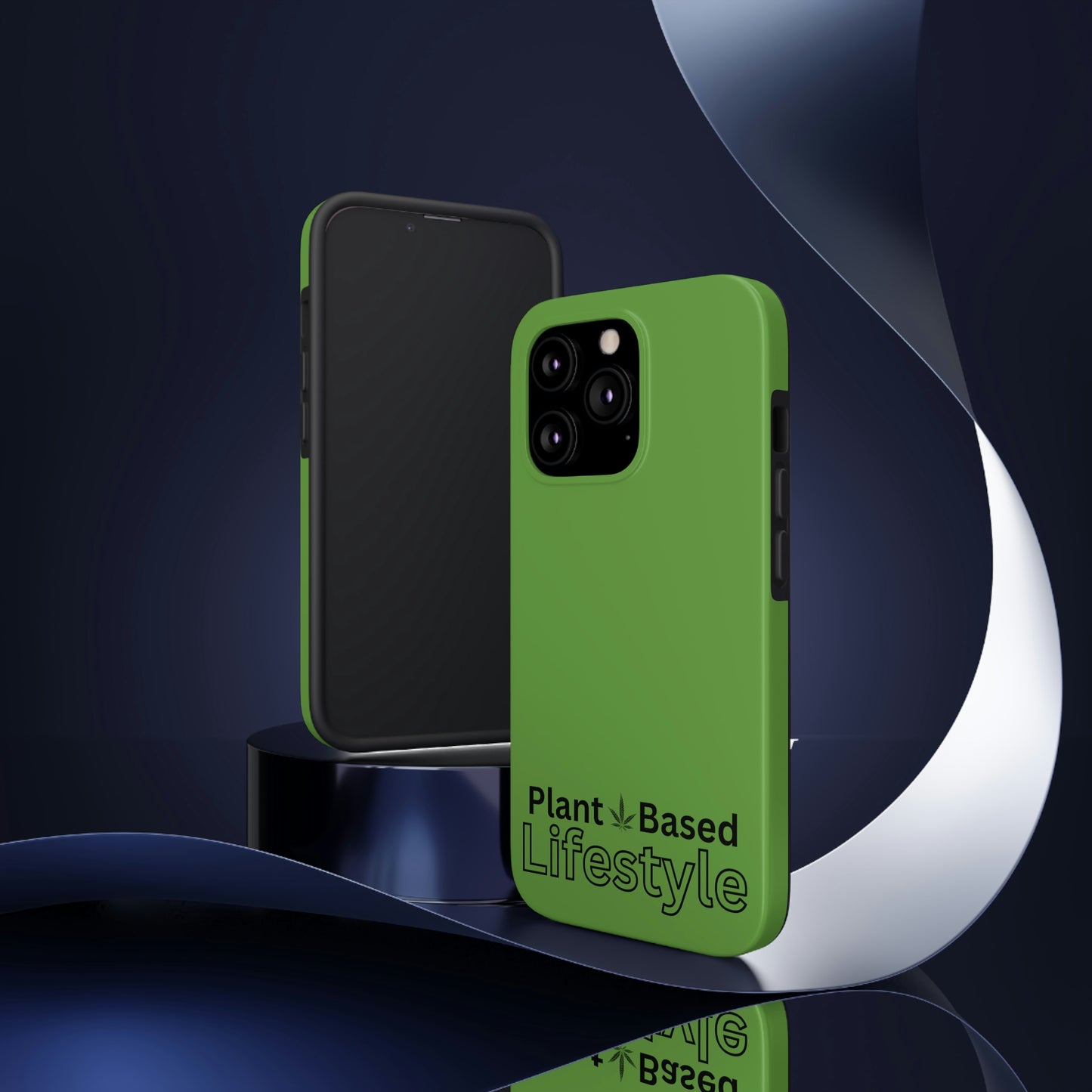 Plant based lifestyle Tough IPhone Cases, Case-Mate