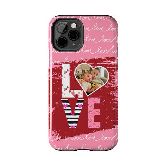 Personalized photo LOVE  iPhone Case custom phone cover protection