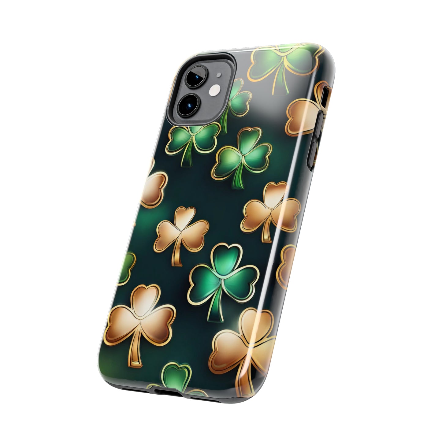 Luck of the shamrock Tough Phone Case iPhone case iPhone 15 accessories