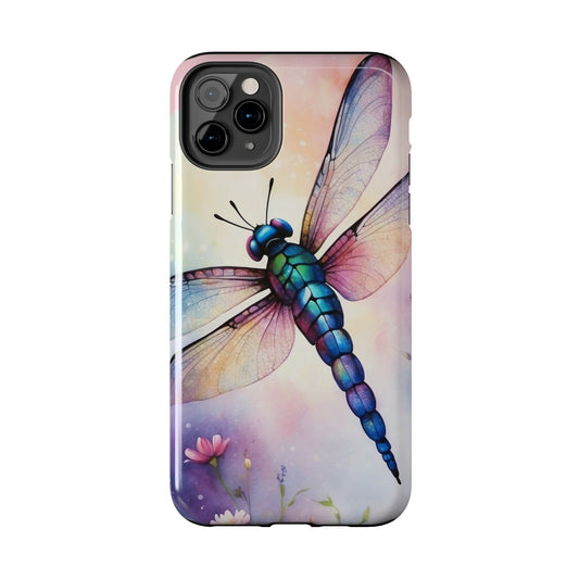 Dragonfly watercolor/ Tough Phone Case/ Nature