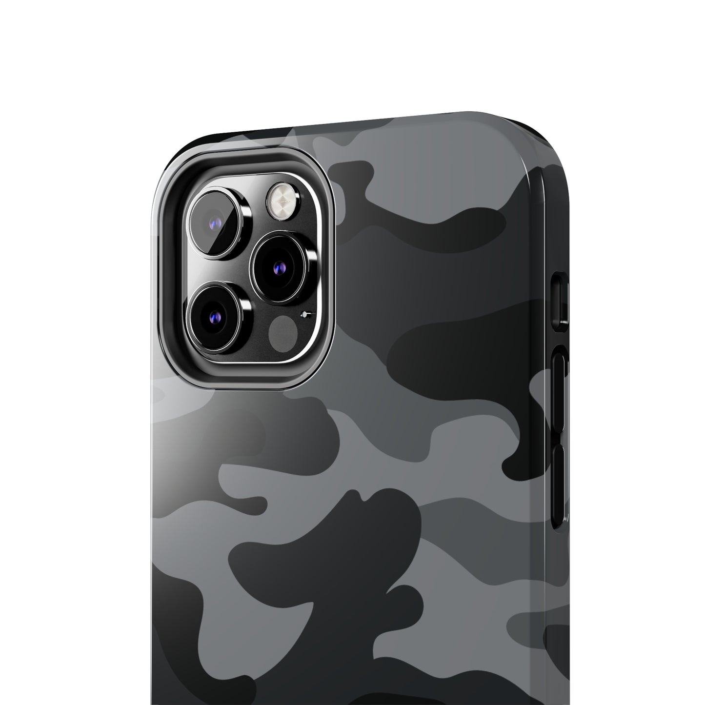 Black & Grey Camo Tough iPhone Case iPhone 15 accessories