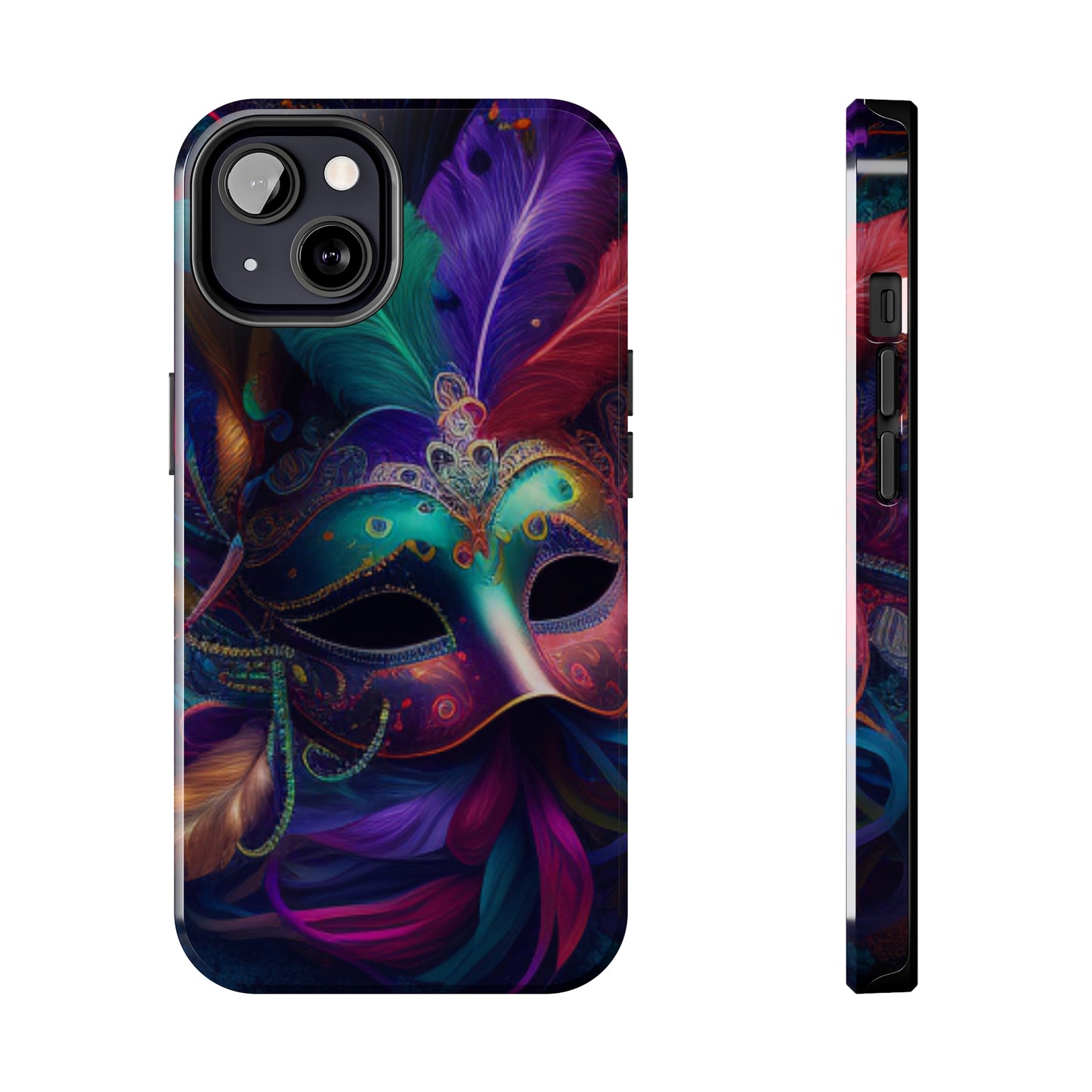 Mardi Gras mask Tough iPhone Case iPhone 15 accessories