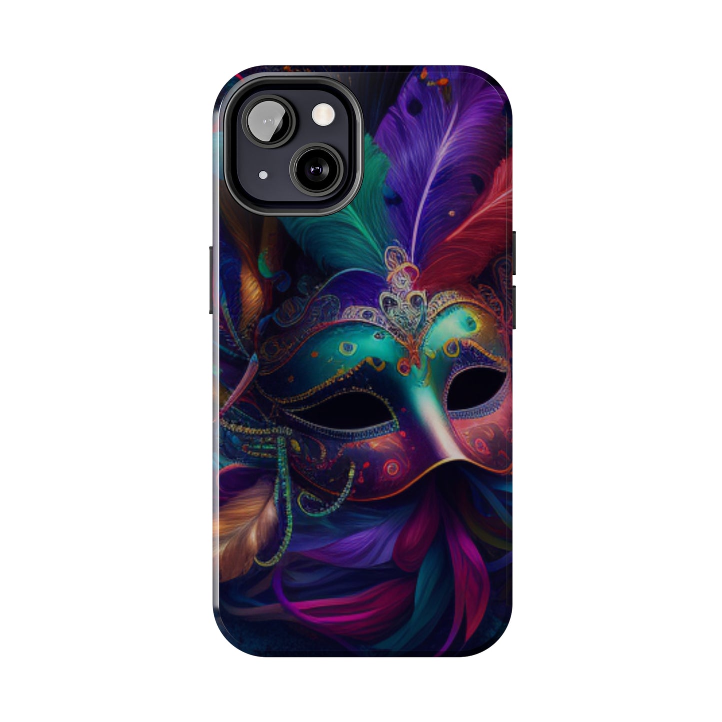 Mardi Gras mask Tough iPhone Case iPhone 15 accessories