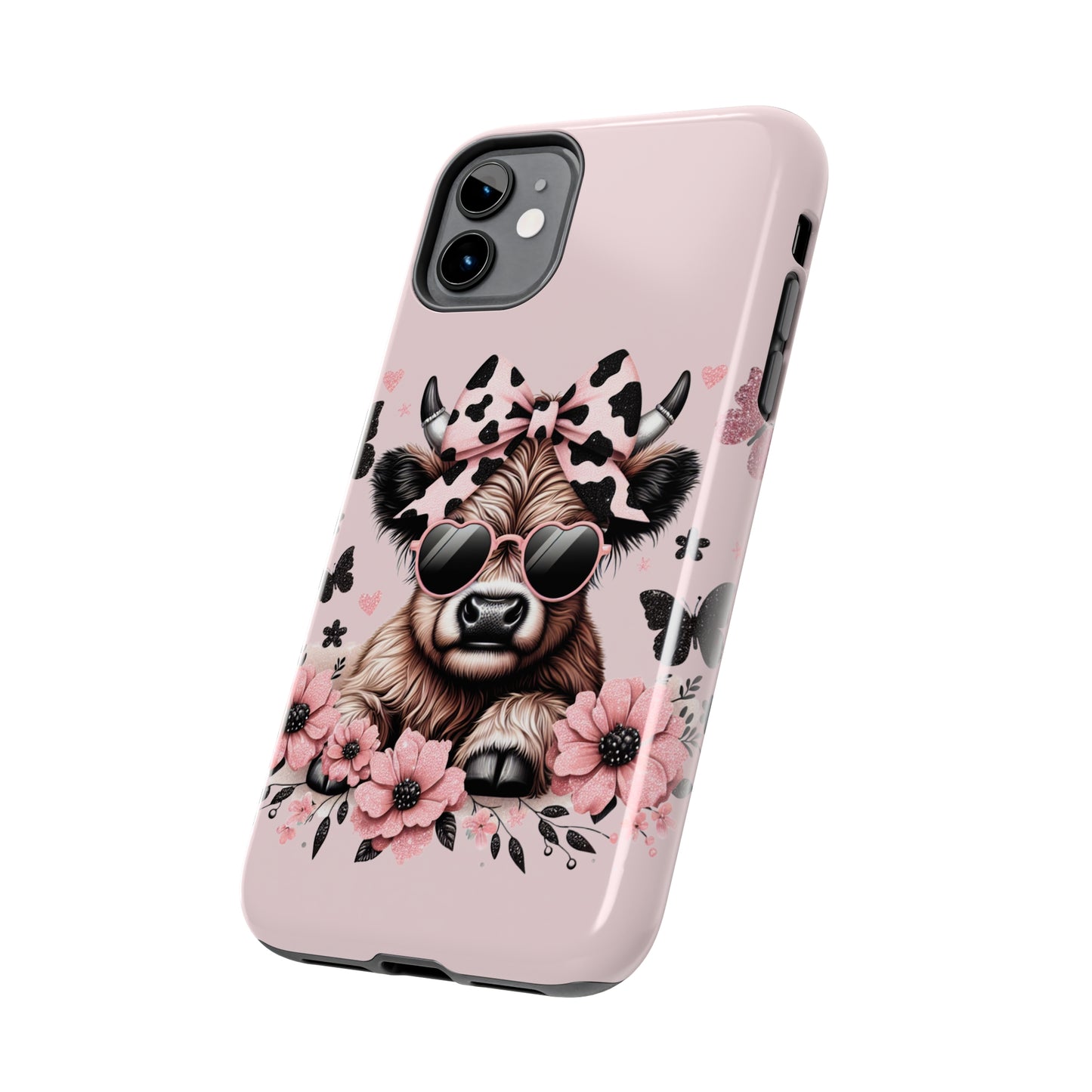 Summer highland Cow Tough Phone Case iPhone 14 pro max accessories