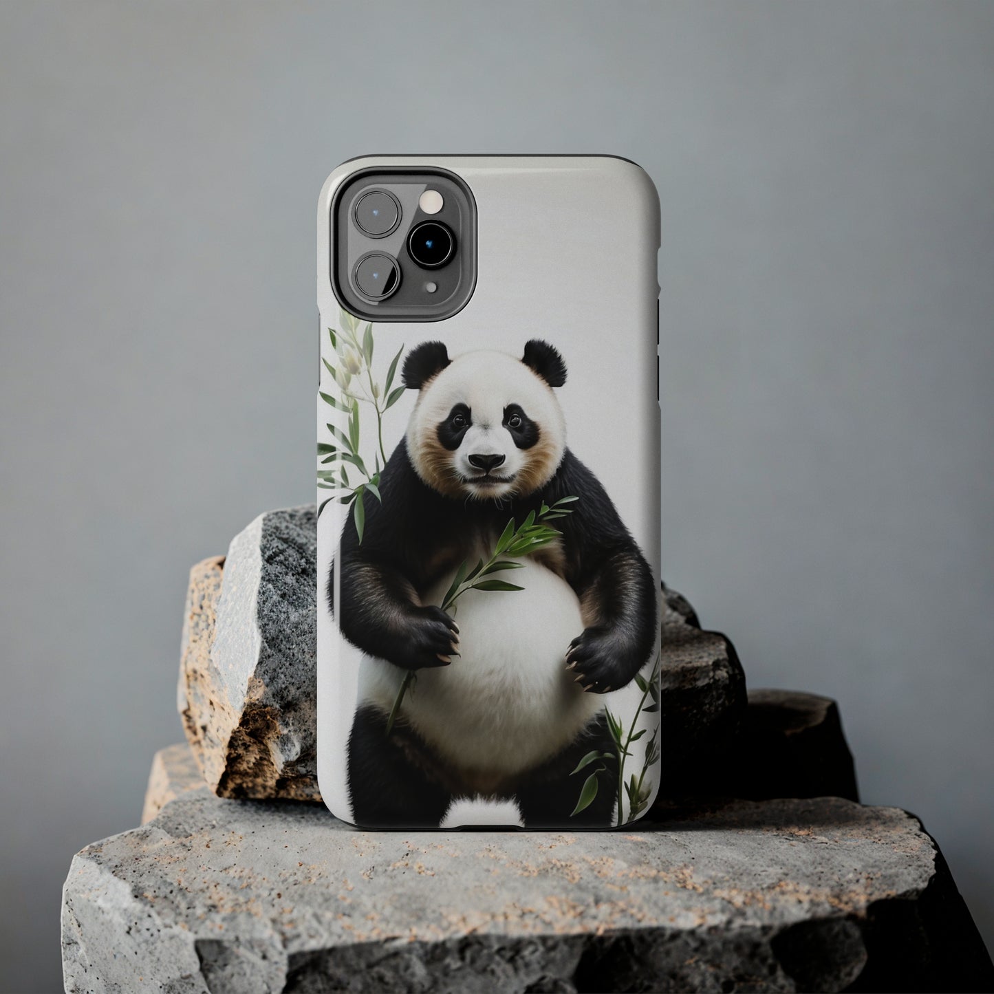 Panda & Bamboo/ Tough iPhone Case/ iPhone accessories/ Nature