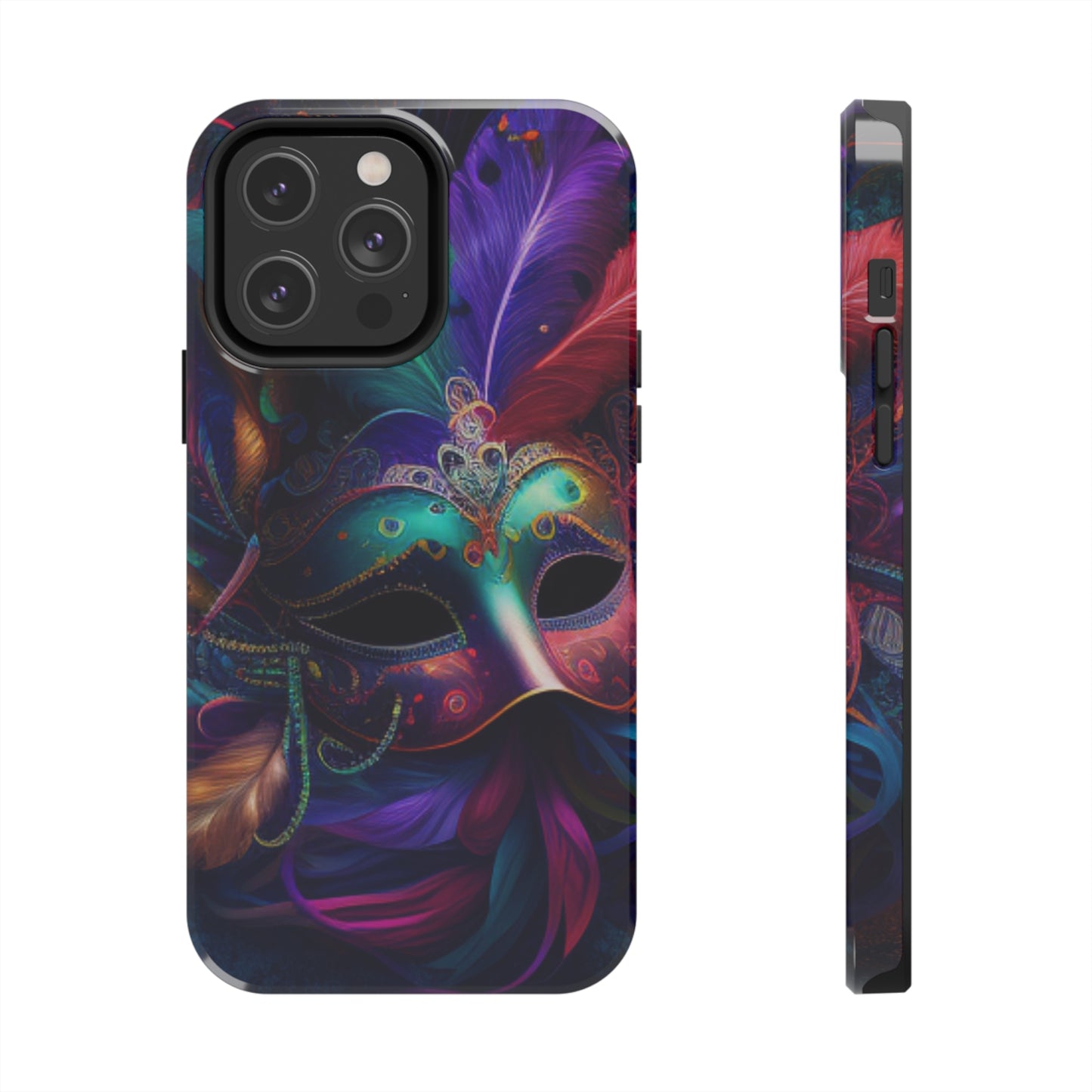 Mardi Gras mask Tough iPhone Case iPhone 15 accessories