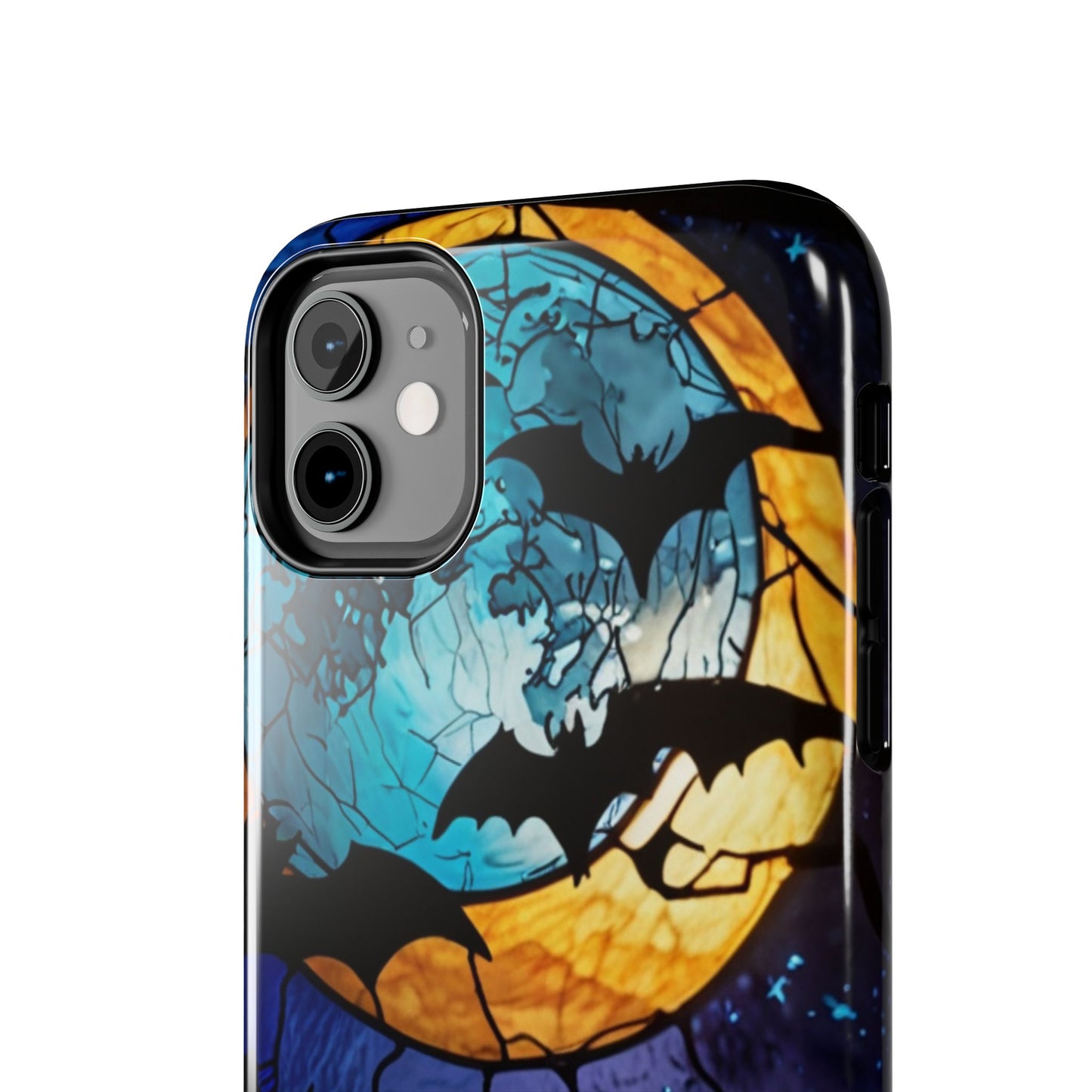 Stained glass, Halloween themed iPhone case Models 11-15