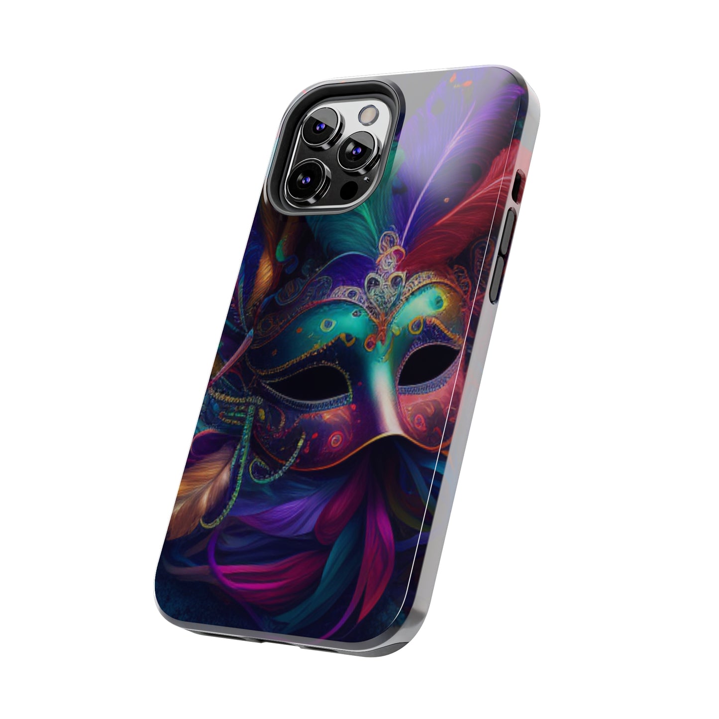 Mardi Gras mask Tough iPhone Case iPhone 15 accessories