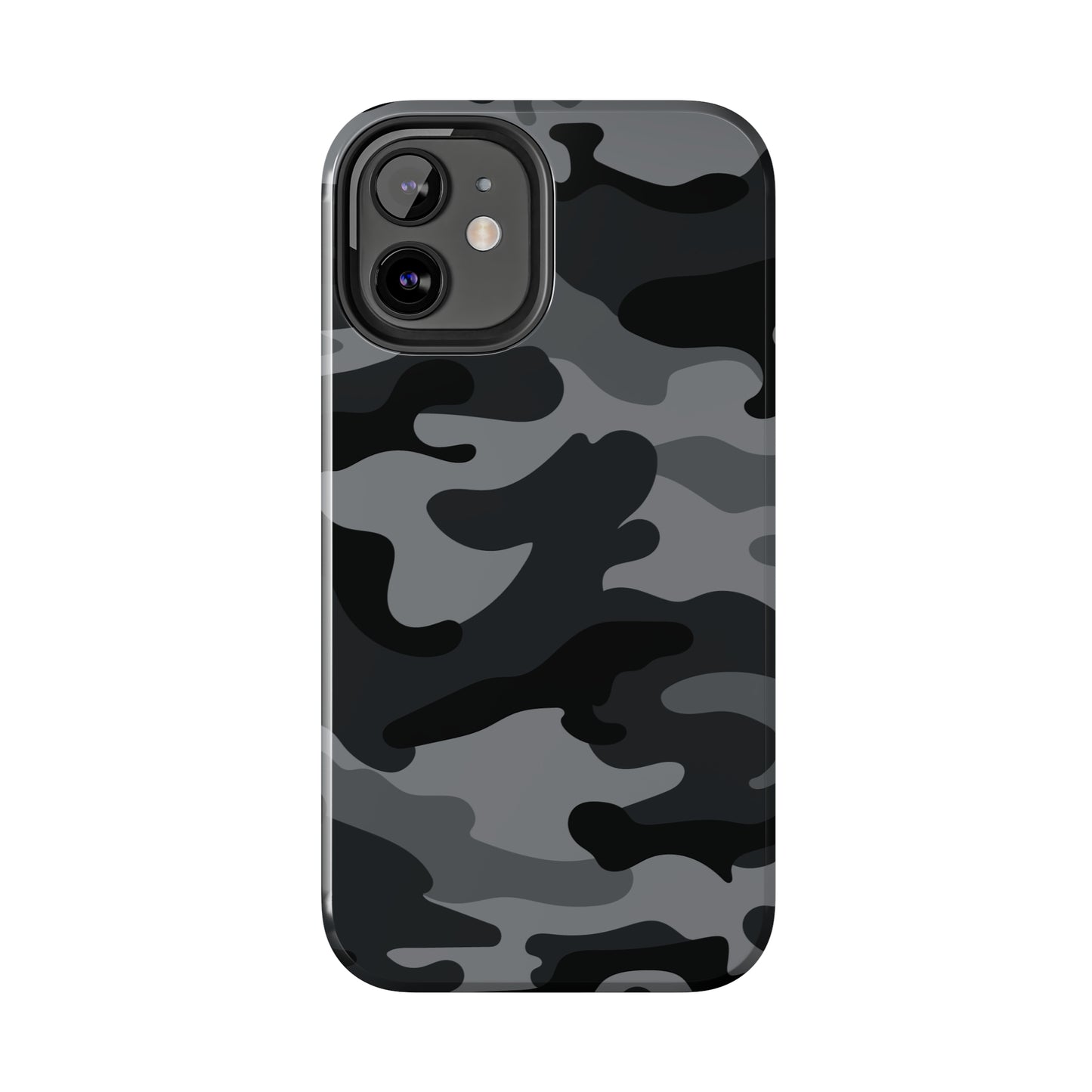 Black & Grey Camo Tough iPhone Case iPhone 15 accessories