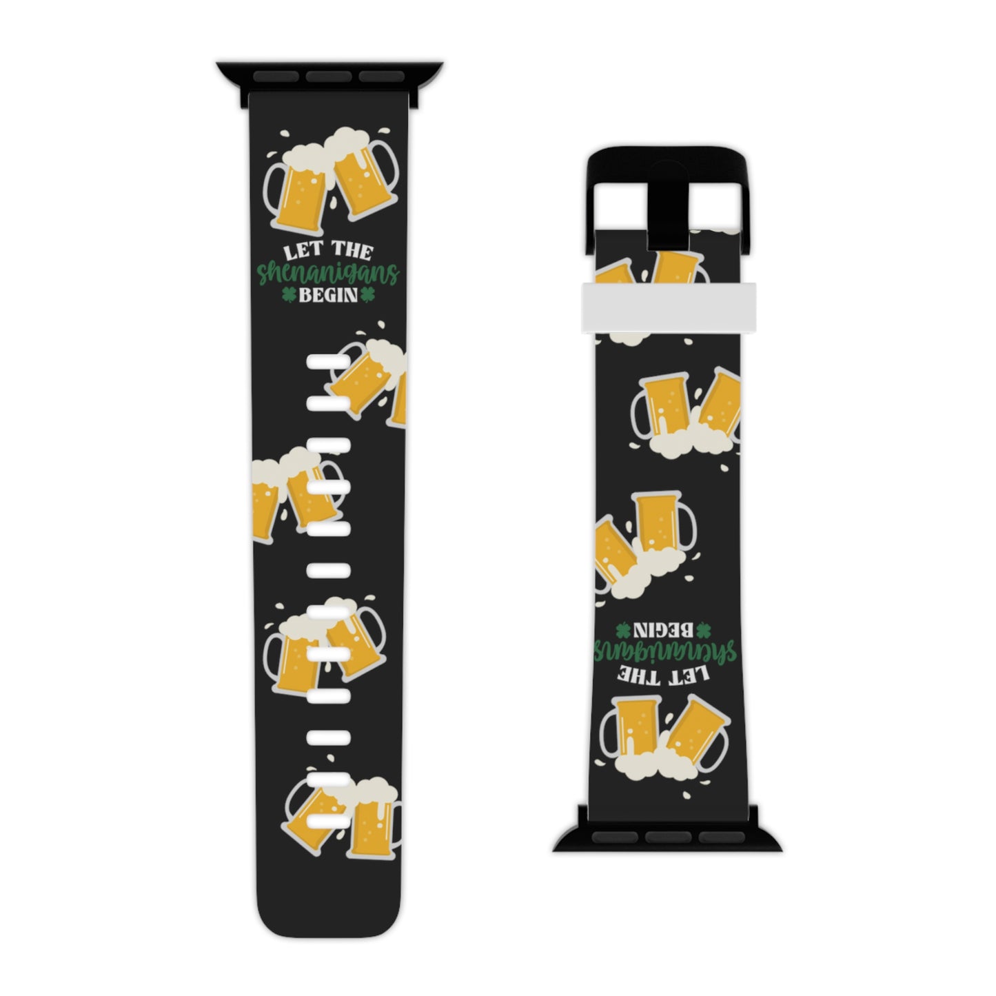 Let the shenanigans begin Watch Band for Apple Watch Series 1-9, SE and Ultra, 38-40mm/ 42-44mm