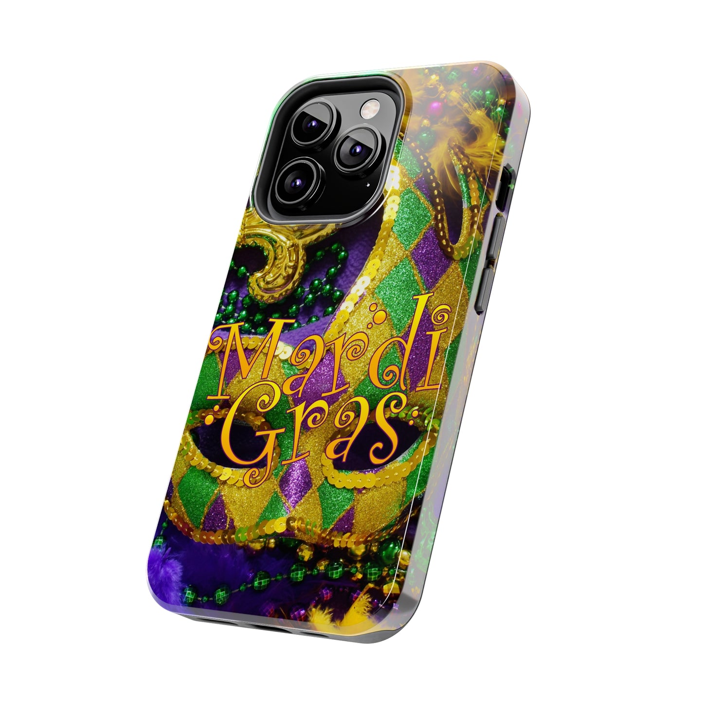 Wild night mardi gras Tough iPhone Case iPhone 15 accessories