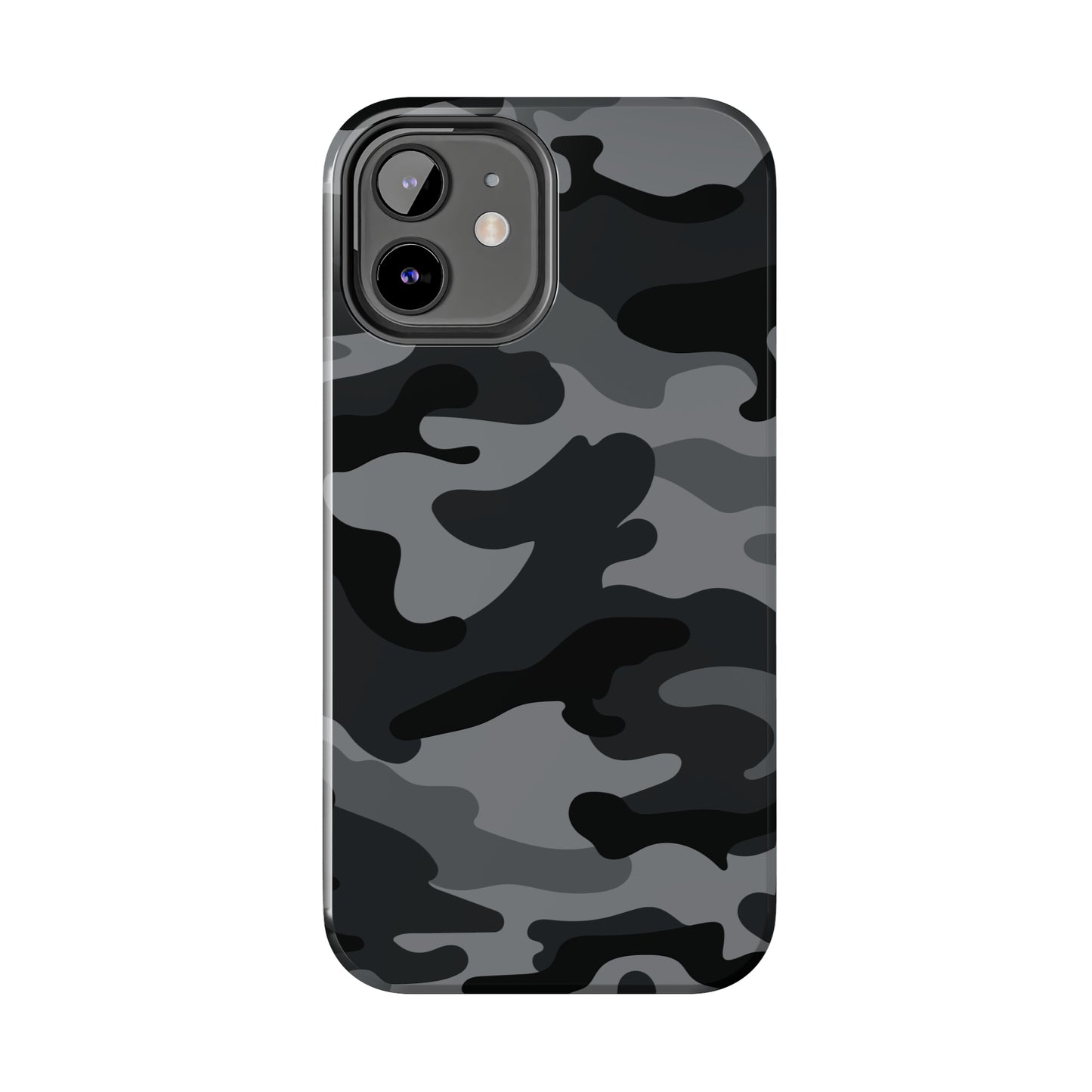 Black & Grey Camo Tough iPhone Case iPhone 15 accessories