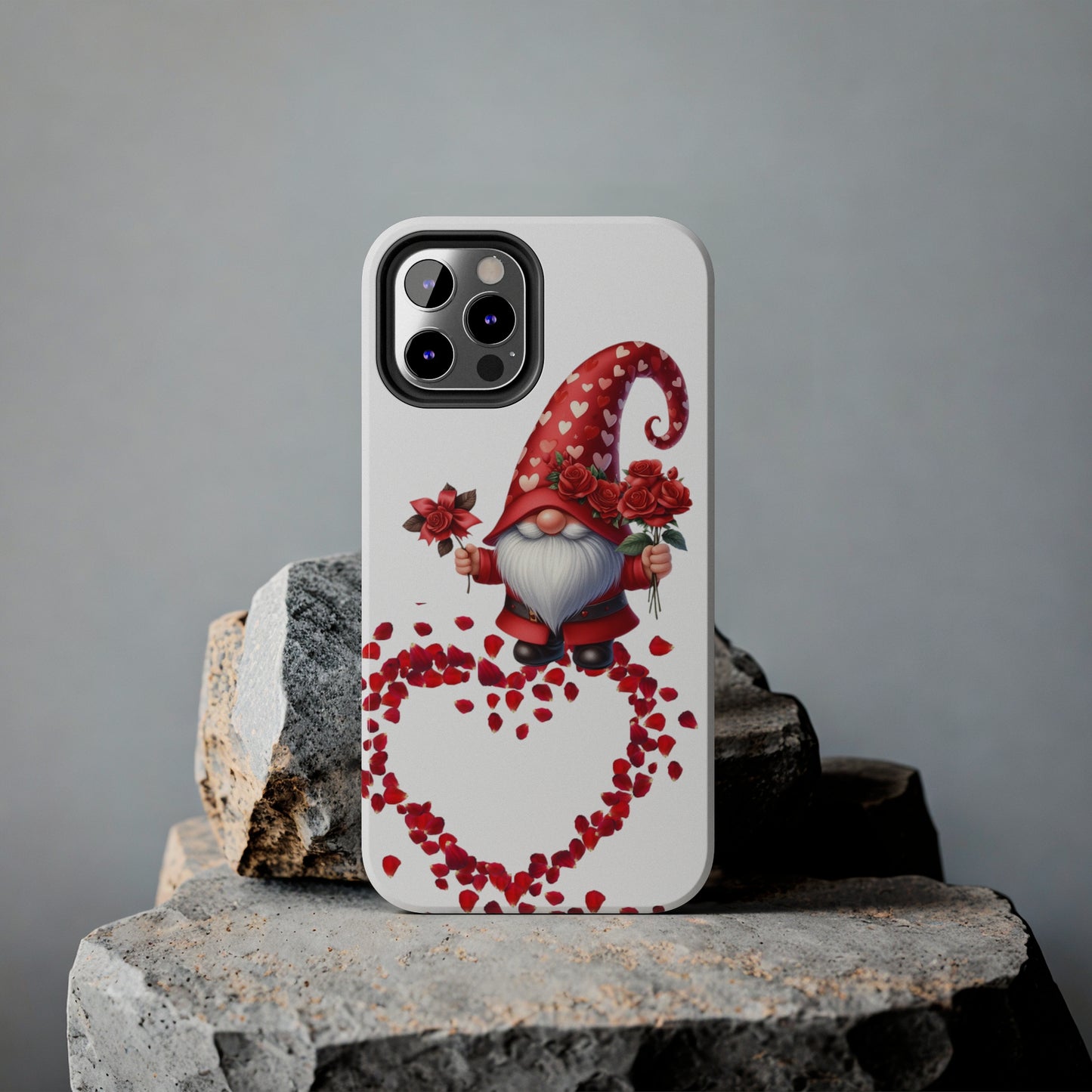 Gnome love/ Tough iPhone Case/ Valentines Day