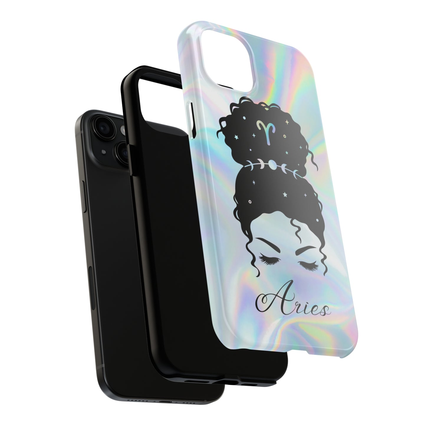 Aries zodiac holographic Tough Phone Case iPhone accessories