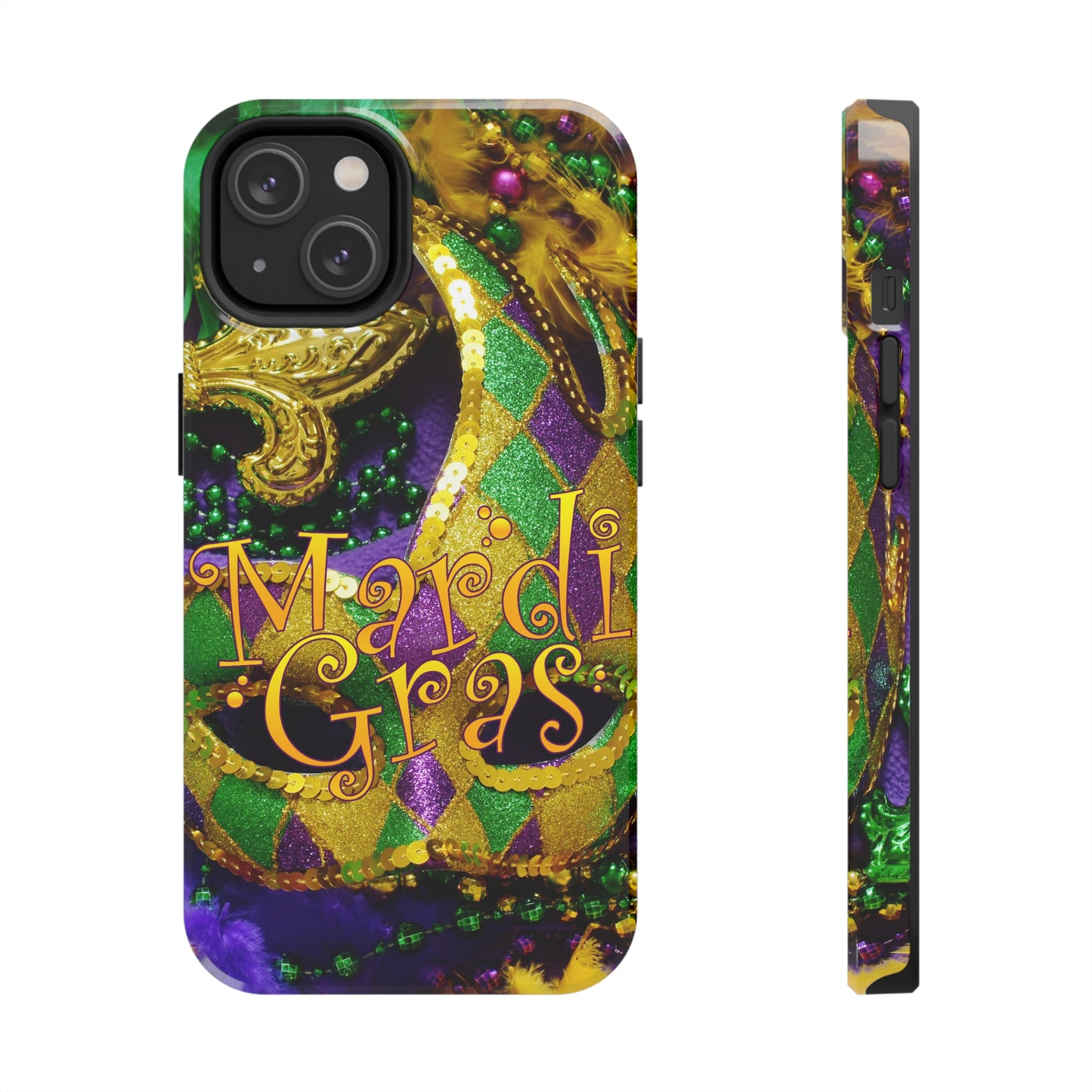 Wild night mardi gras Tough iPhone Case iPhone 15 accessories