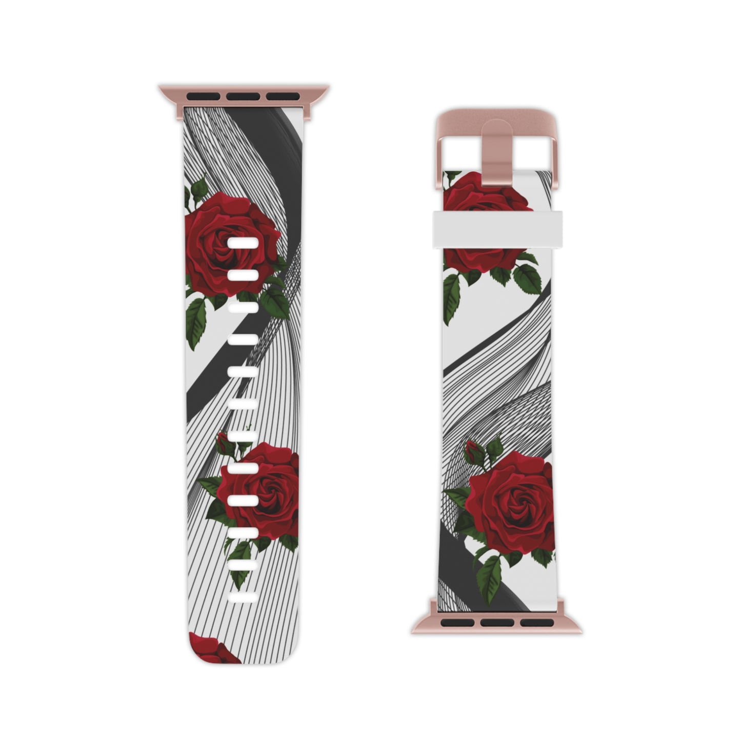 Roses are red Watch Band for Apple Watch Series 1-9, SE and Ultra, 38-40mm/ 42-44mm