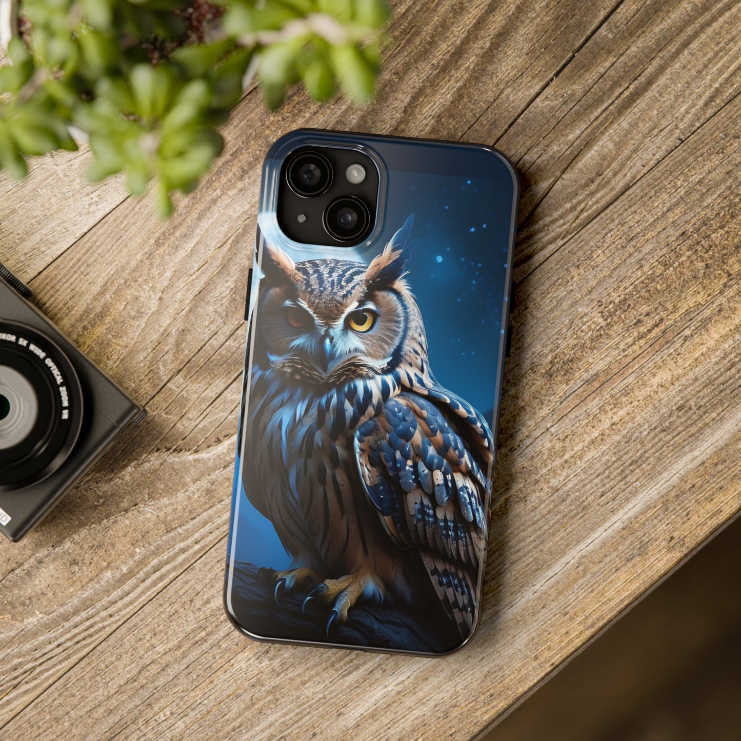 Night owl/ Tough iPhone Case/ Nature