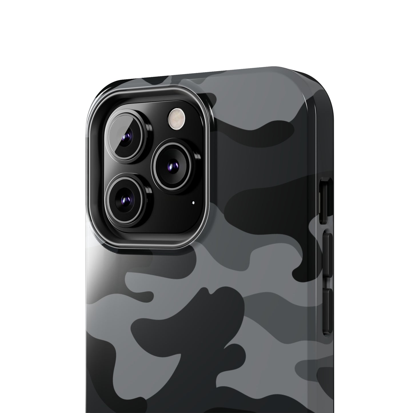 Black & Grey Camo Tough iPhone Case iPhone 15 accessories