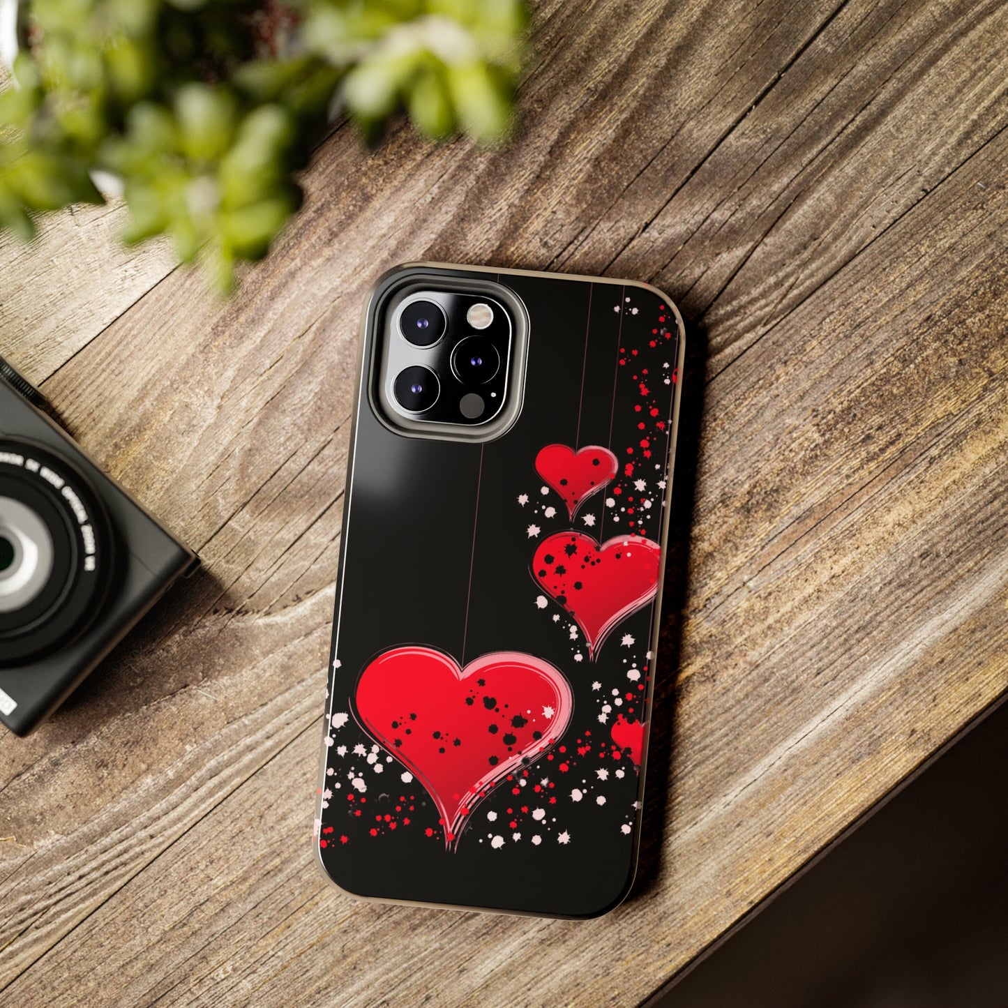 Heart on a string/ Tough iPhone Case/ iphone accessories/ Valentines Day