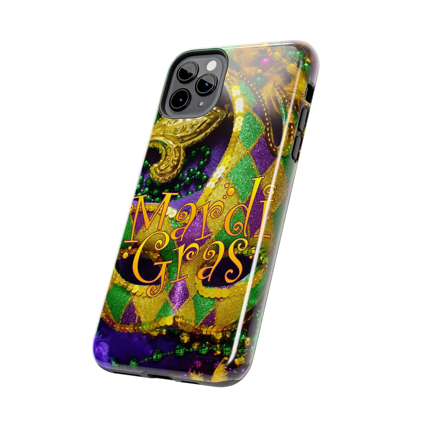 Wild night mardi gras Tough iPhone Case iPhone 15 accessories