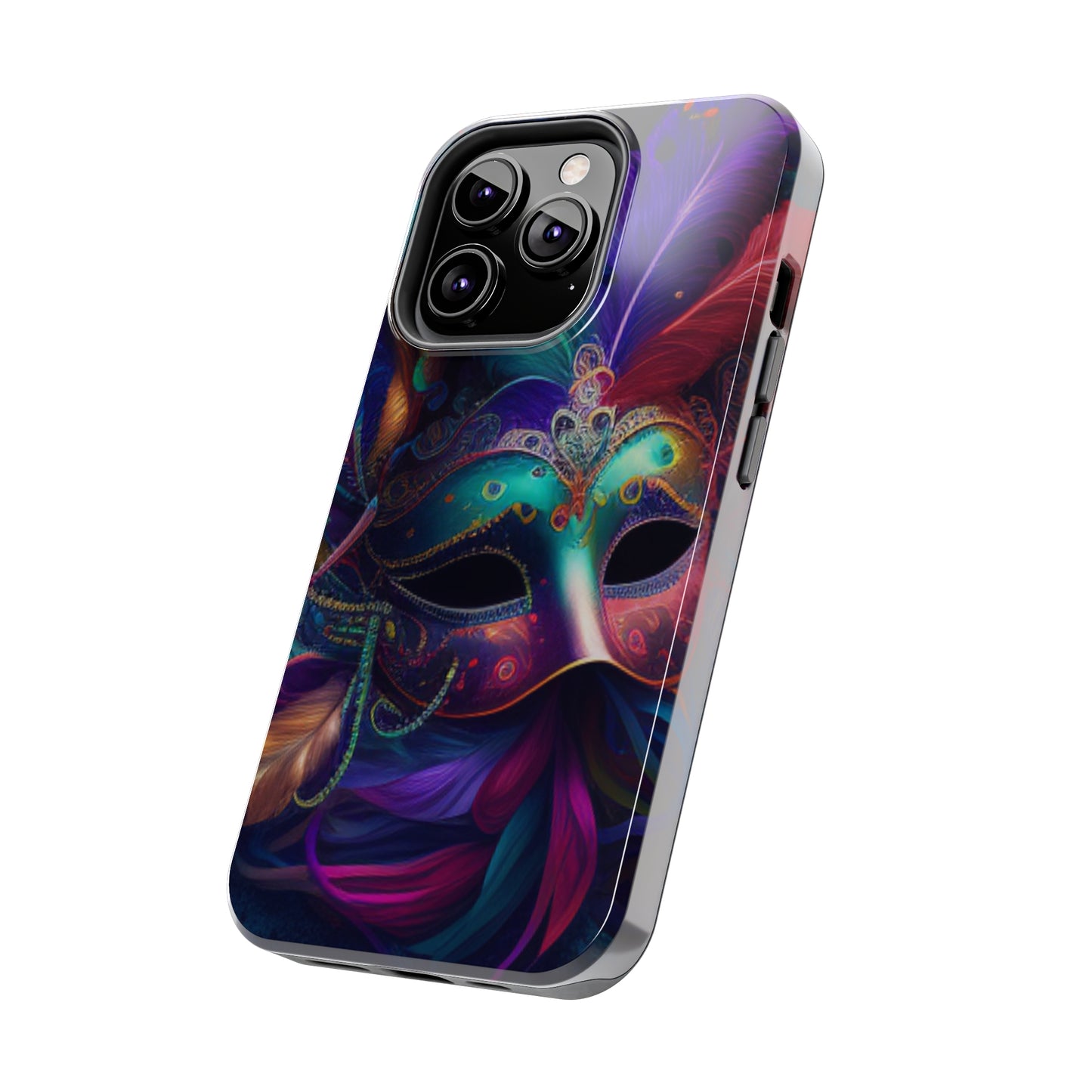 Mardi Gras mask Tough iPhone Case iPhone 15 accessories