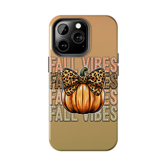 Fall Vibes, Halloween themed iPhone case Models 11-15