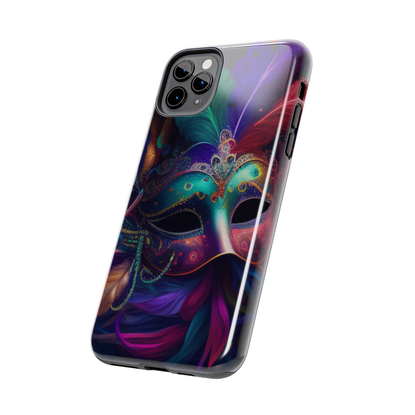 Mardi Gras mask Tough iPhone Case iPhone 15 accessories