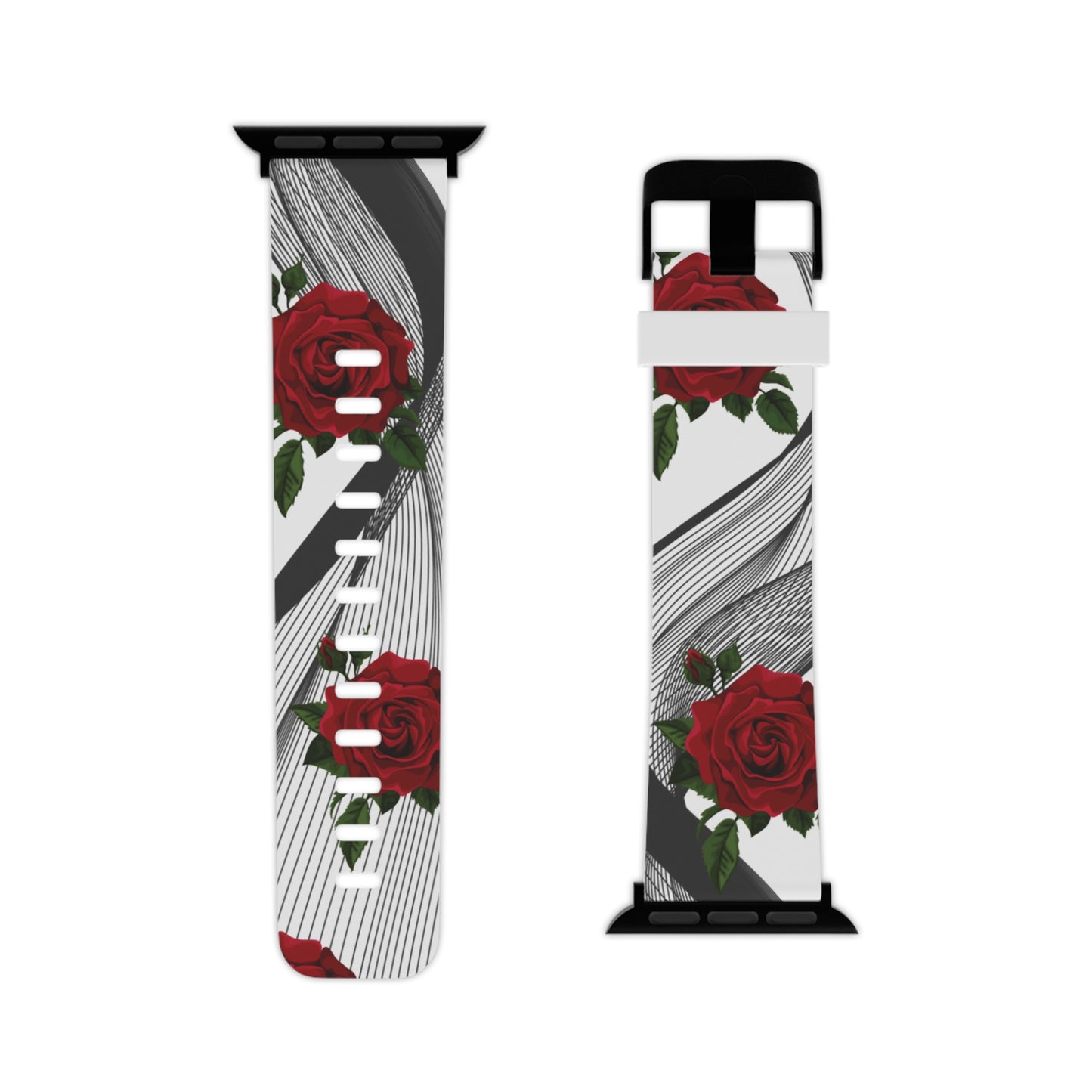 Roses are red Watch Band for Apple Watch Series 1-9, SE and Ultra, 38-40mm/ 42-44mm