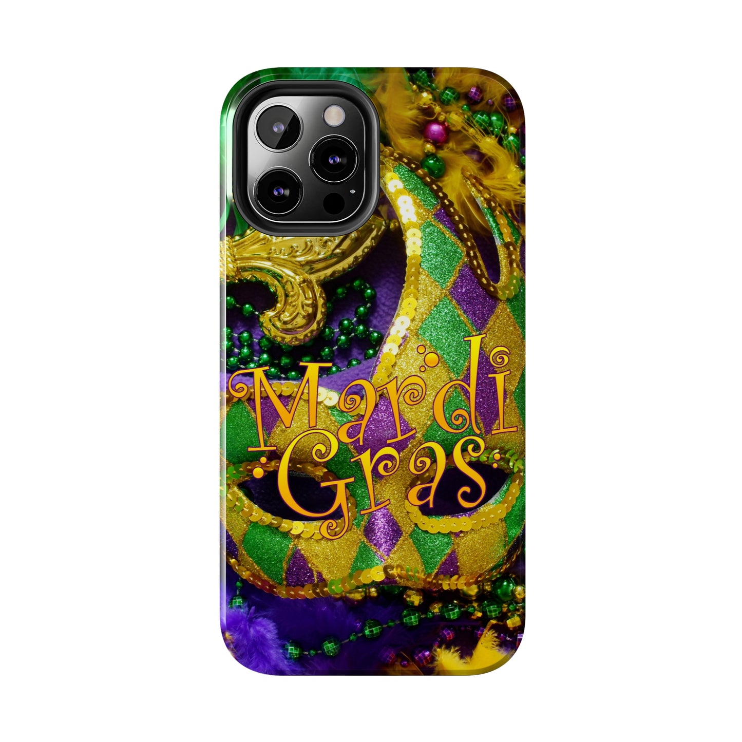 Wild night mardi gras Tough iPhone Case iPhone 15 accessories