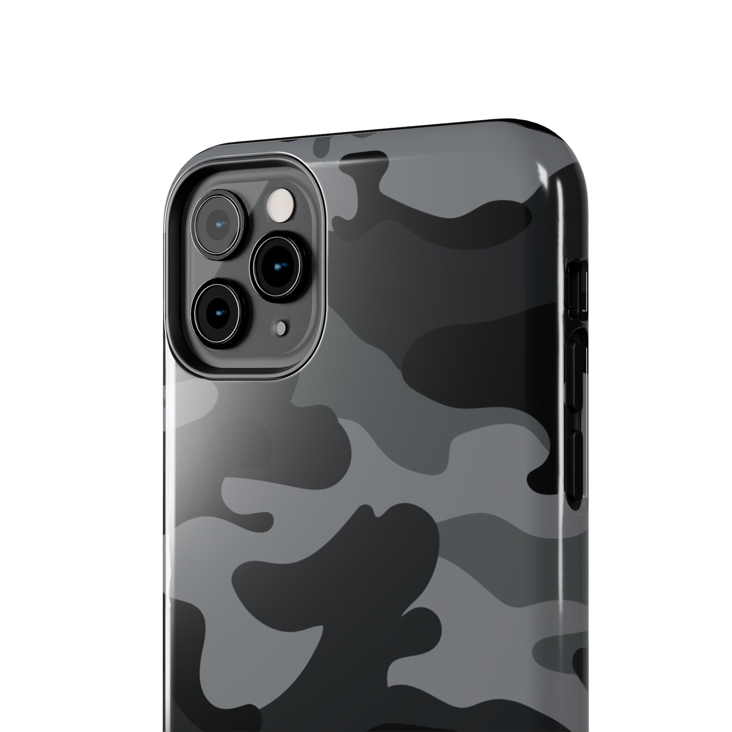 Black & Grey Camo Tough iPhone Case iPhone 15 accessories