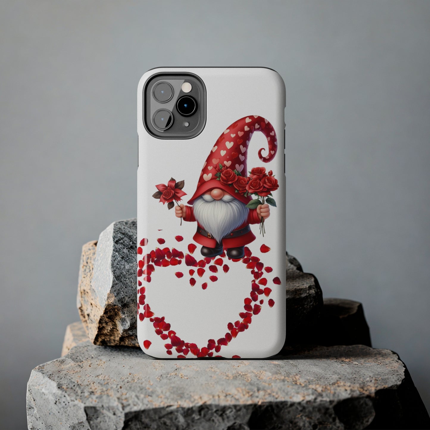 Gnome love/ Tough iPhone Case/ Valentines Day