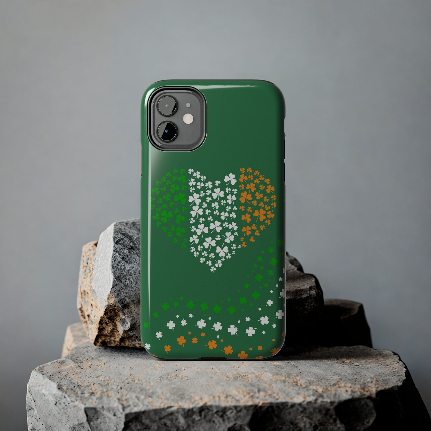 Irish heart Tough Phone Case St. Patty's Day iPhone accessories