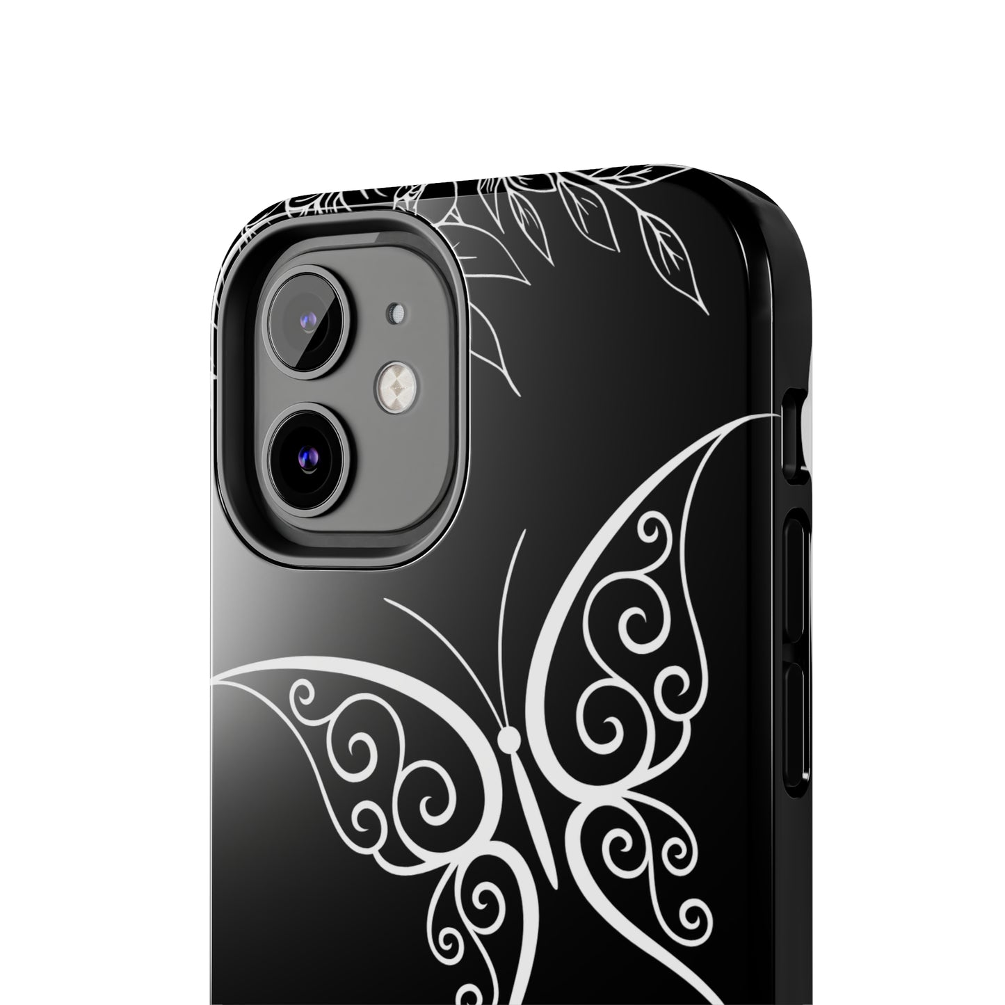 Black & White butterfly/ Tough IPhone Cases/ Nature