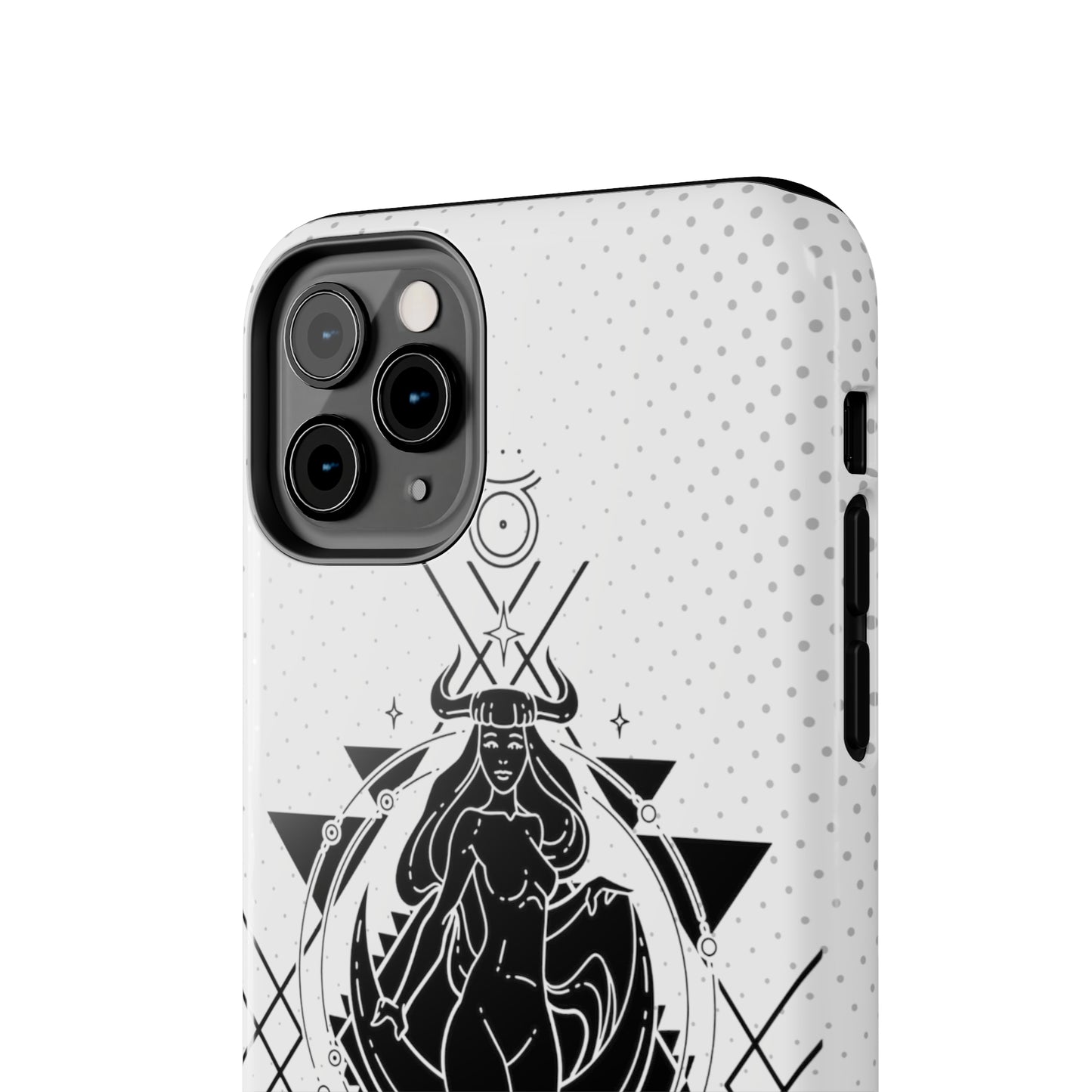 Black & white Taurus Tough iPhone Case iPhone accessories