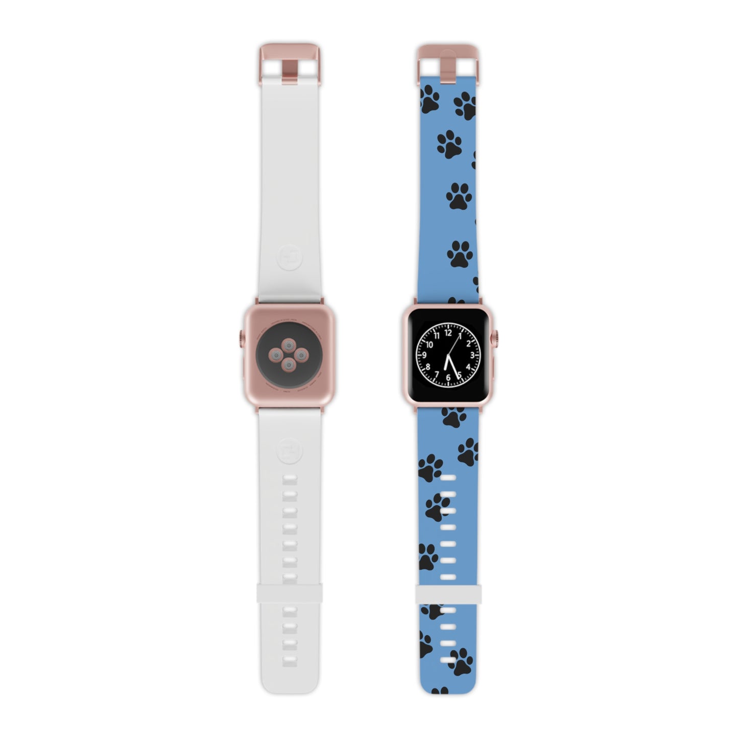 Blue traveling paws Watch Band for Apple Watch Series 1-9, SE and Ultra, 38-40mm/ 42-44mm