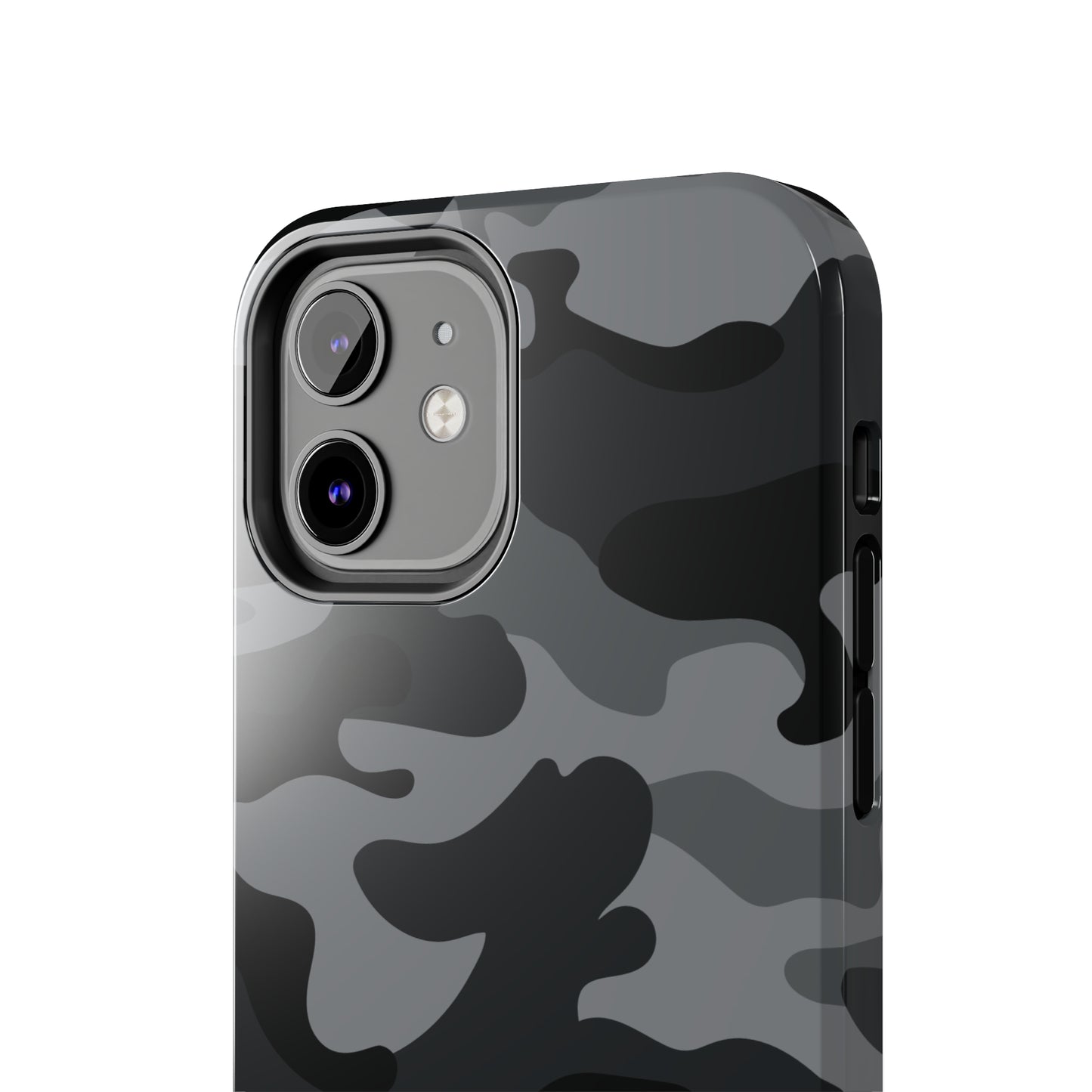 Black & Grey Camo Tough iPhone Case iPhone 15 accessories