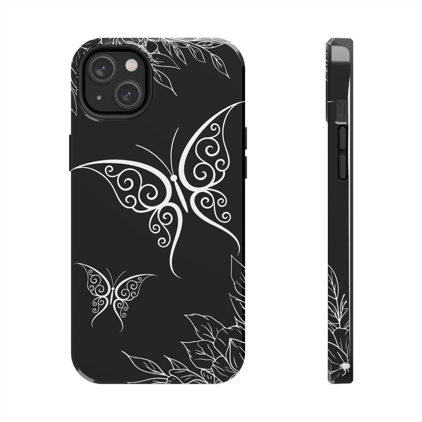 Black & White butterfly/ Tough IPhone Cases/ Nature